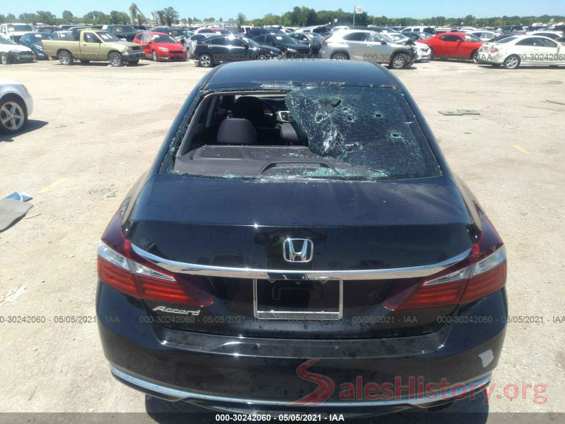 1HGCR2F33GA174389 2016 HONDA ACCORD SEDAN