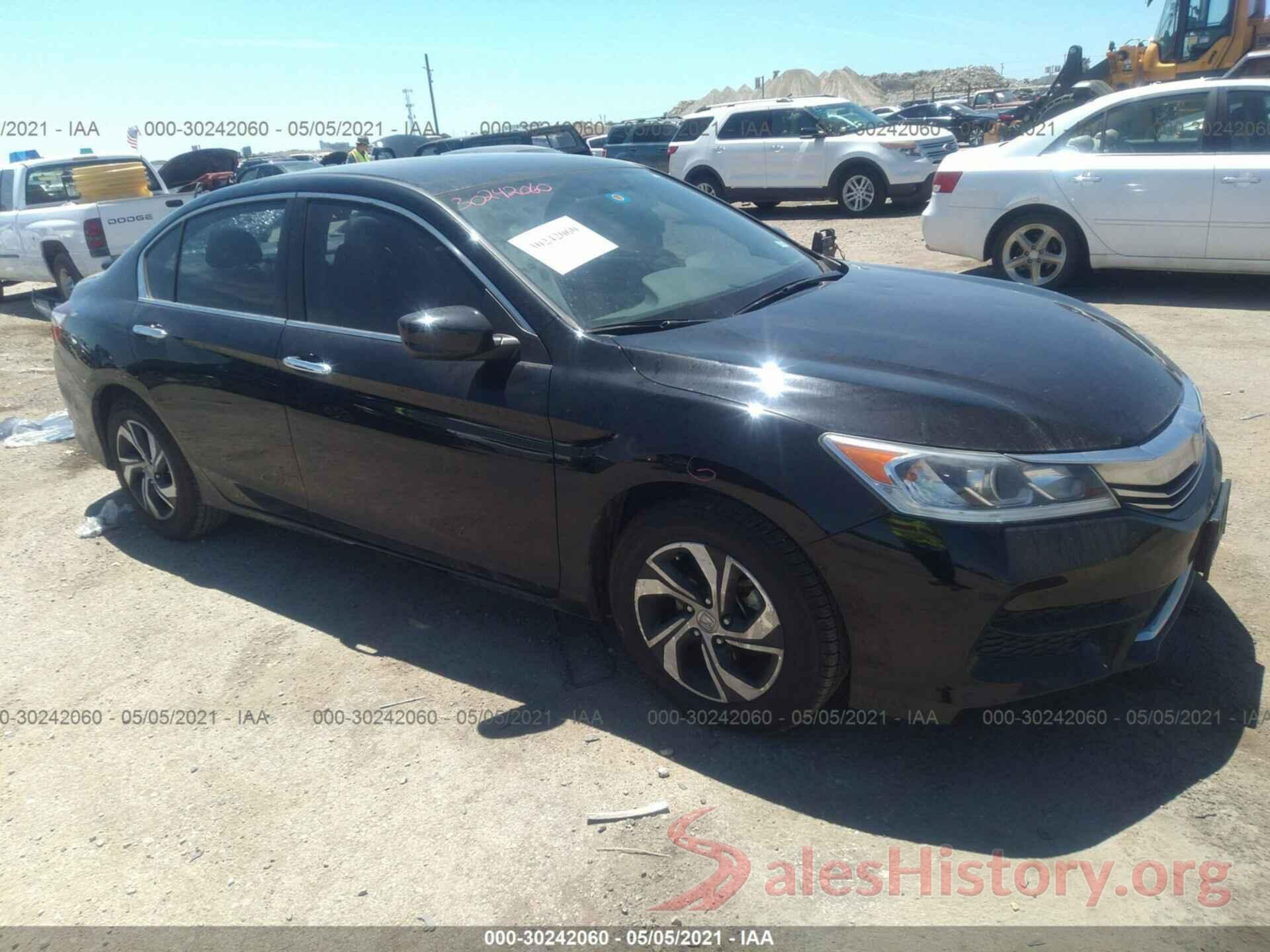 1HGCR2F33GA174389 2016 HONDA ACCORD SEDAN