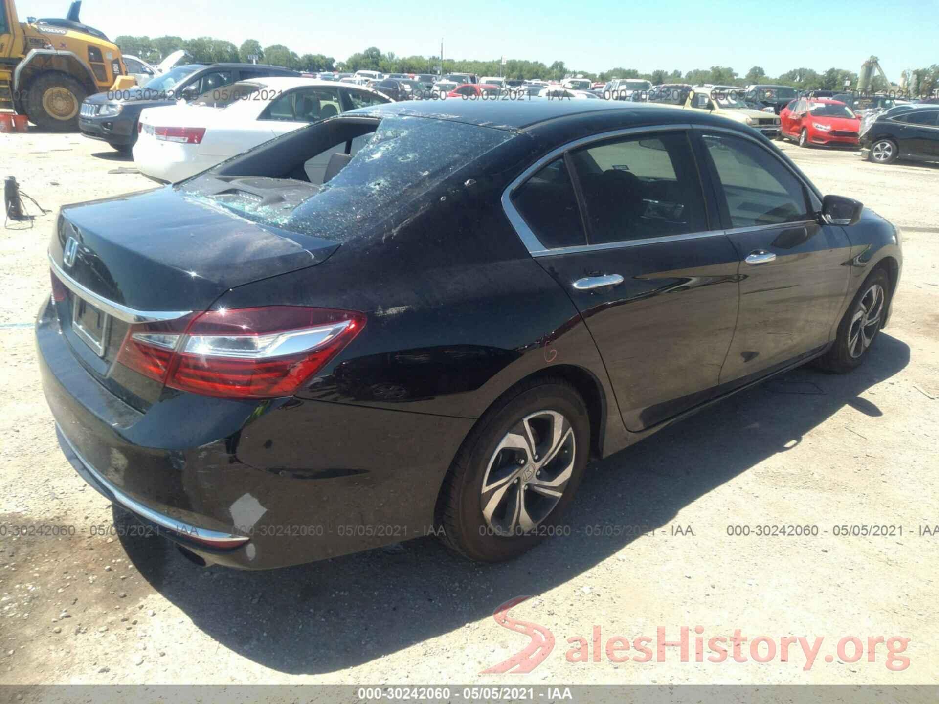 1HGCR2F33GA174389 2016 HONDA ACCORD SEDAN