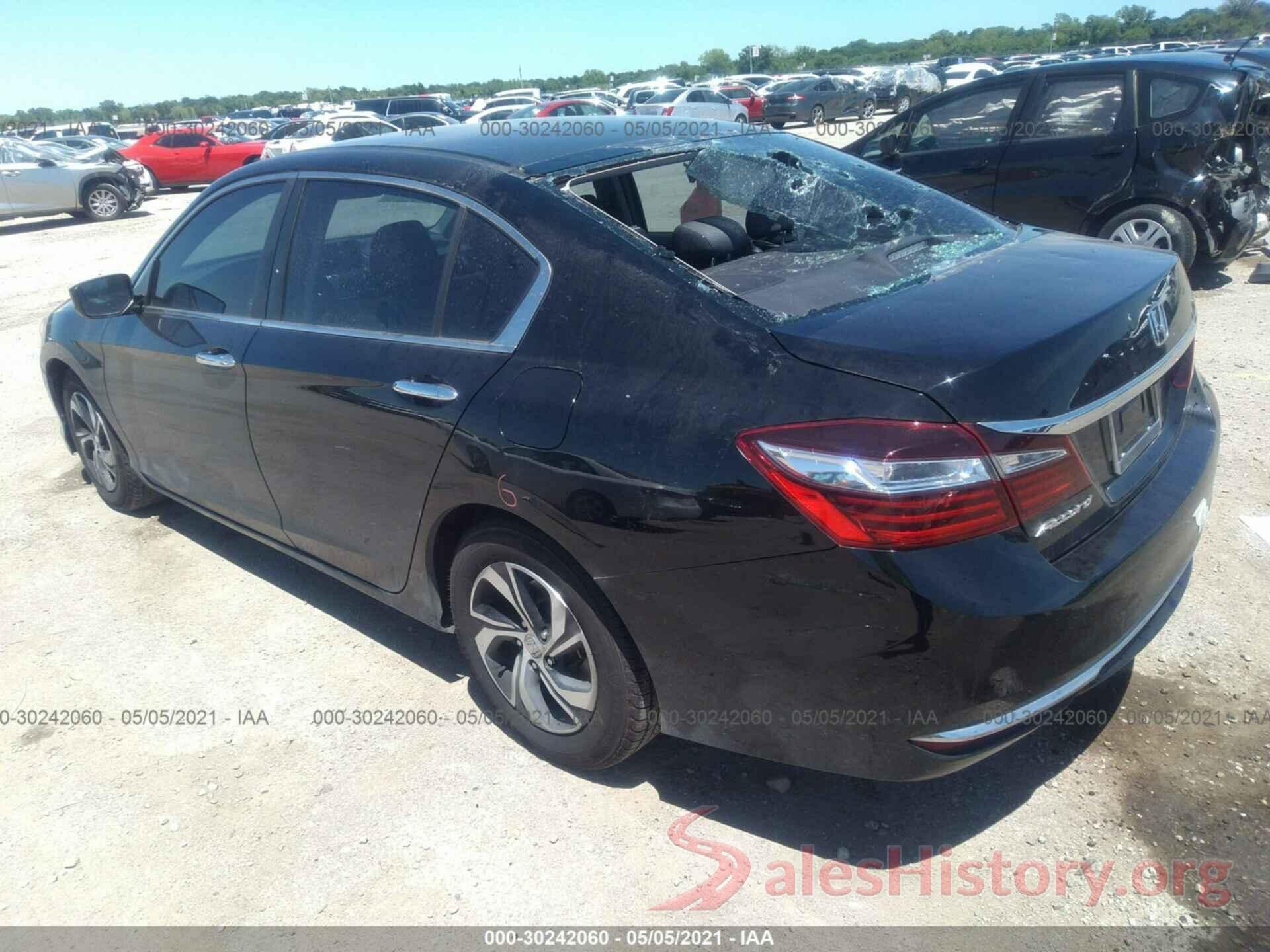 1HGCR2F33GA174389 2016 HONDA ACCORD SEDAN