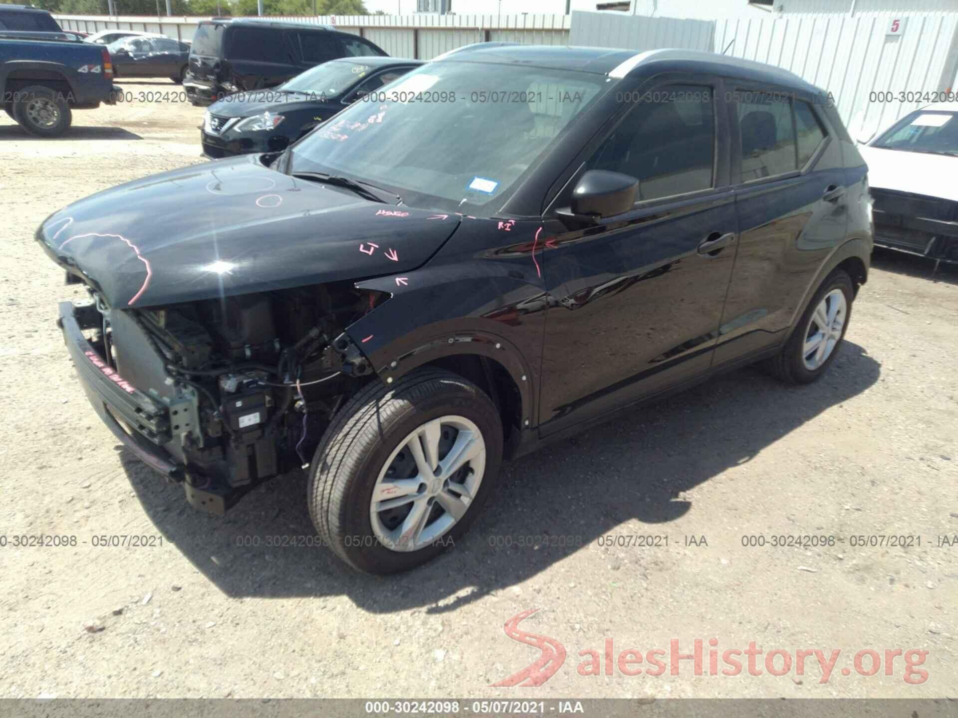 3N1CP5CU2KL564178 2019 NISSAN KICKS