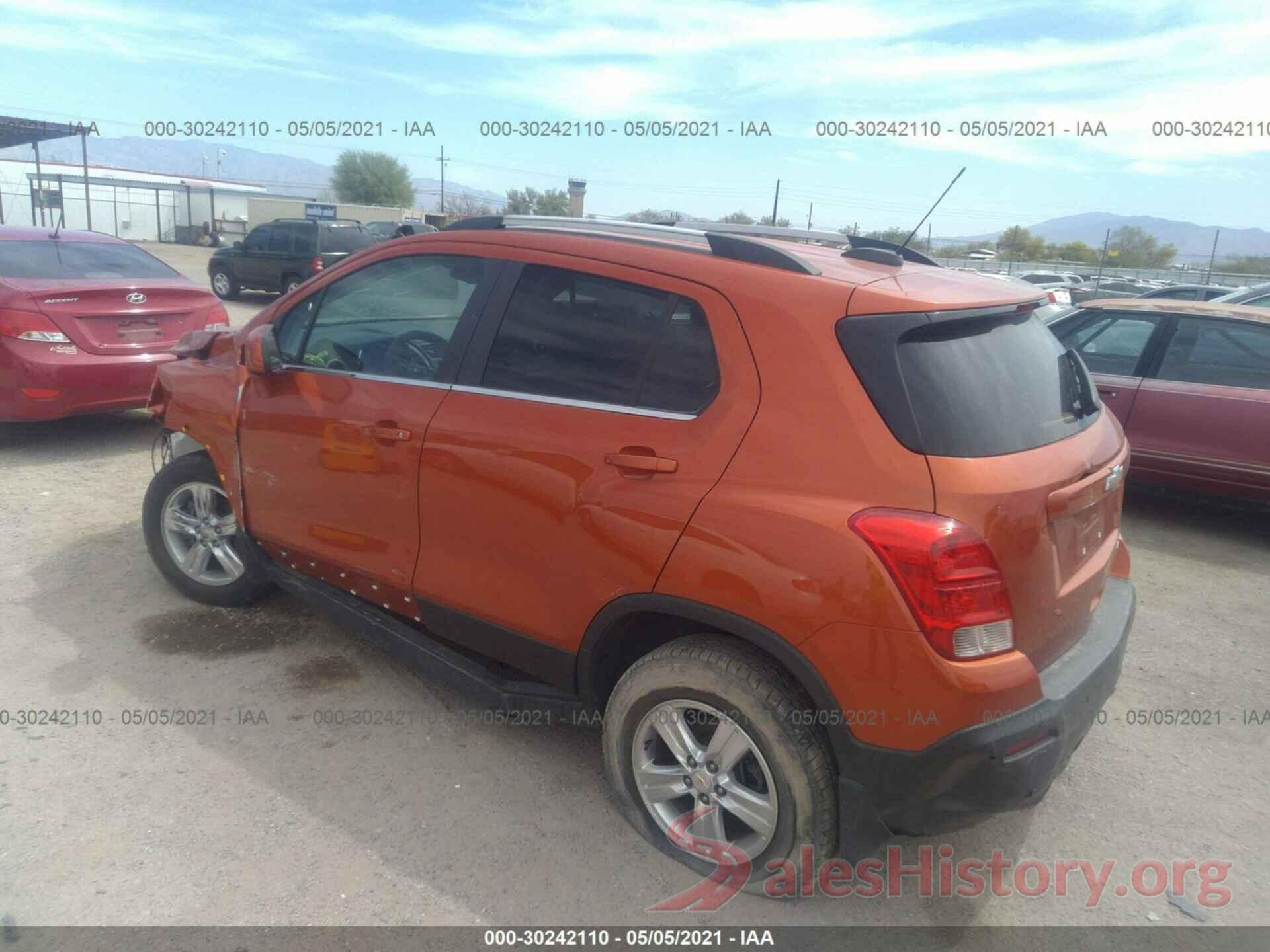 KL7CJPSB5GB541218 2016 CHEVROLET TRAX