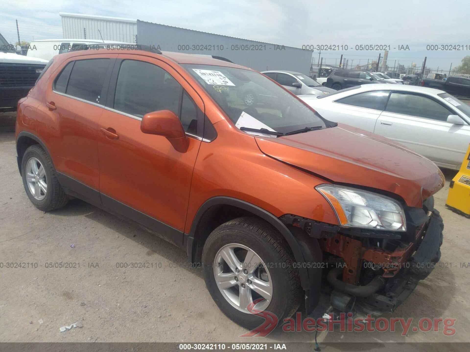 KL7CJPSB5GB541218 2016 CHEVROLET TRAX