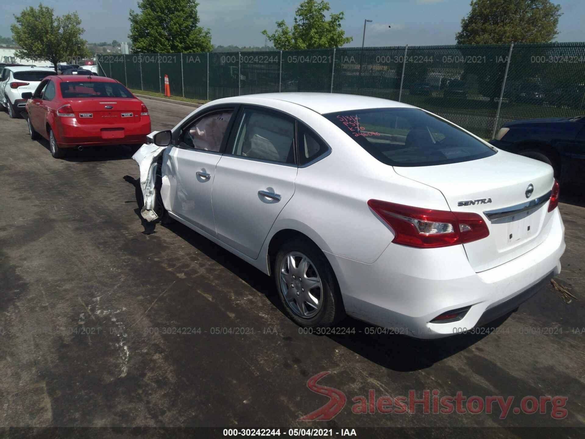 3N1AB7AP9GY246096 2016 NISSAN SENTRA