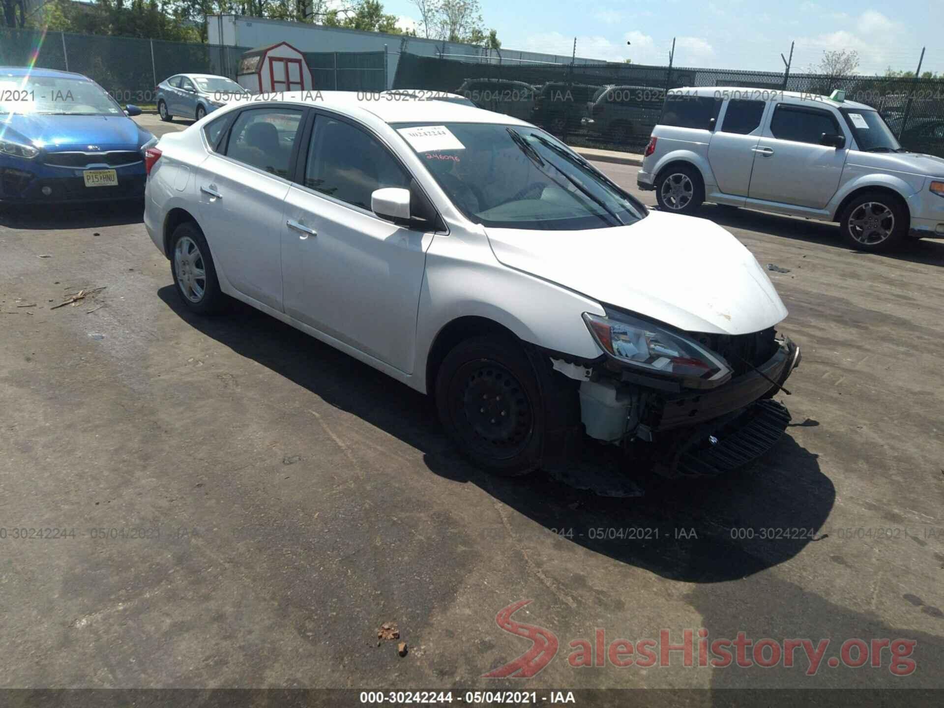 3N1AB7AP9GY246096 2016 NISSAN SENTRA