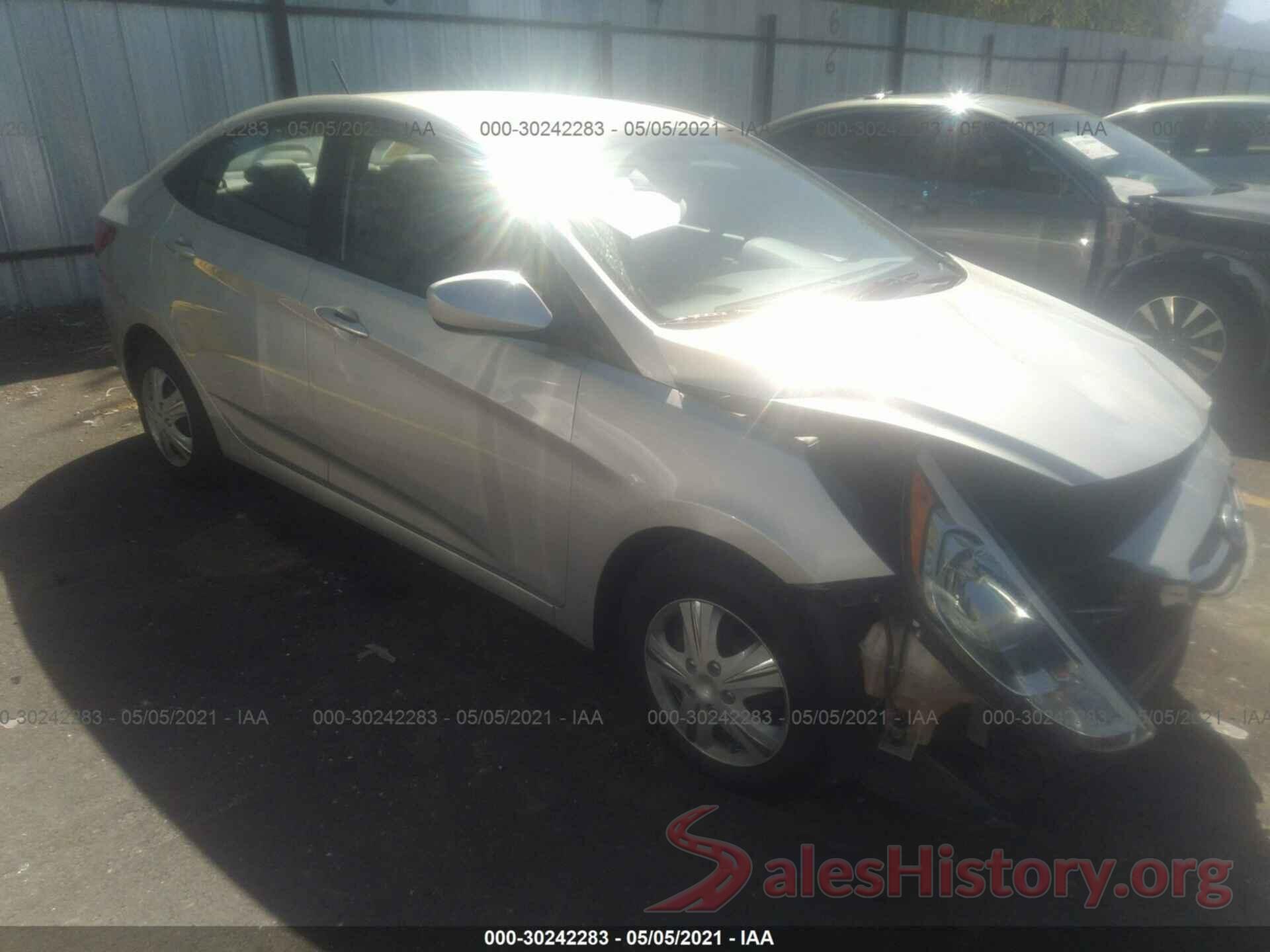 KMHCT4AEXHU195790 2017 HYUNDAI ACCENT