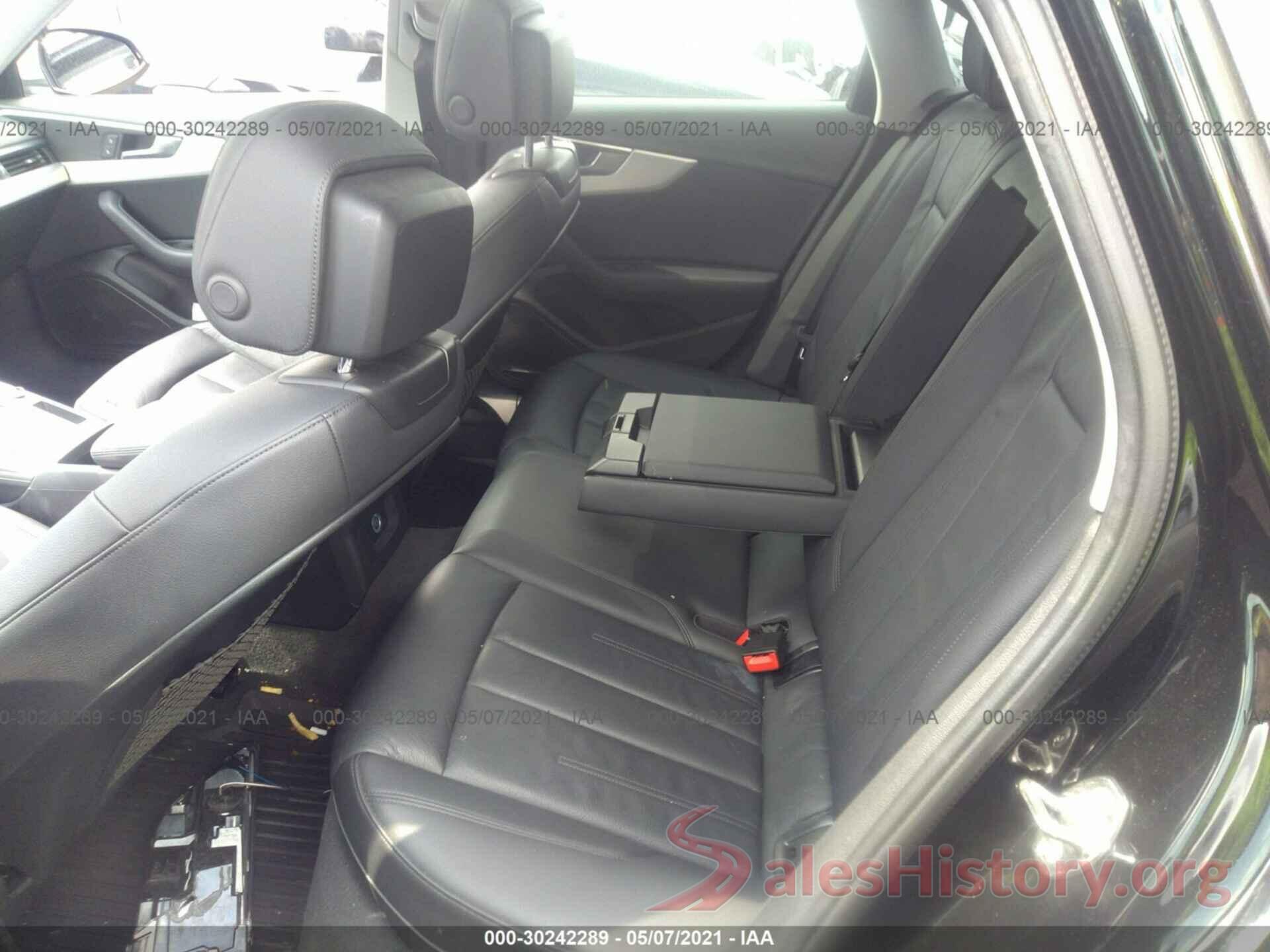 WAUANAF46HA075830 2017 AUDI A4