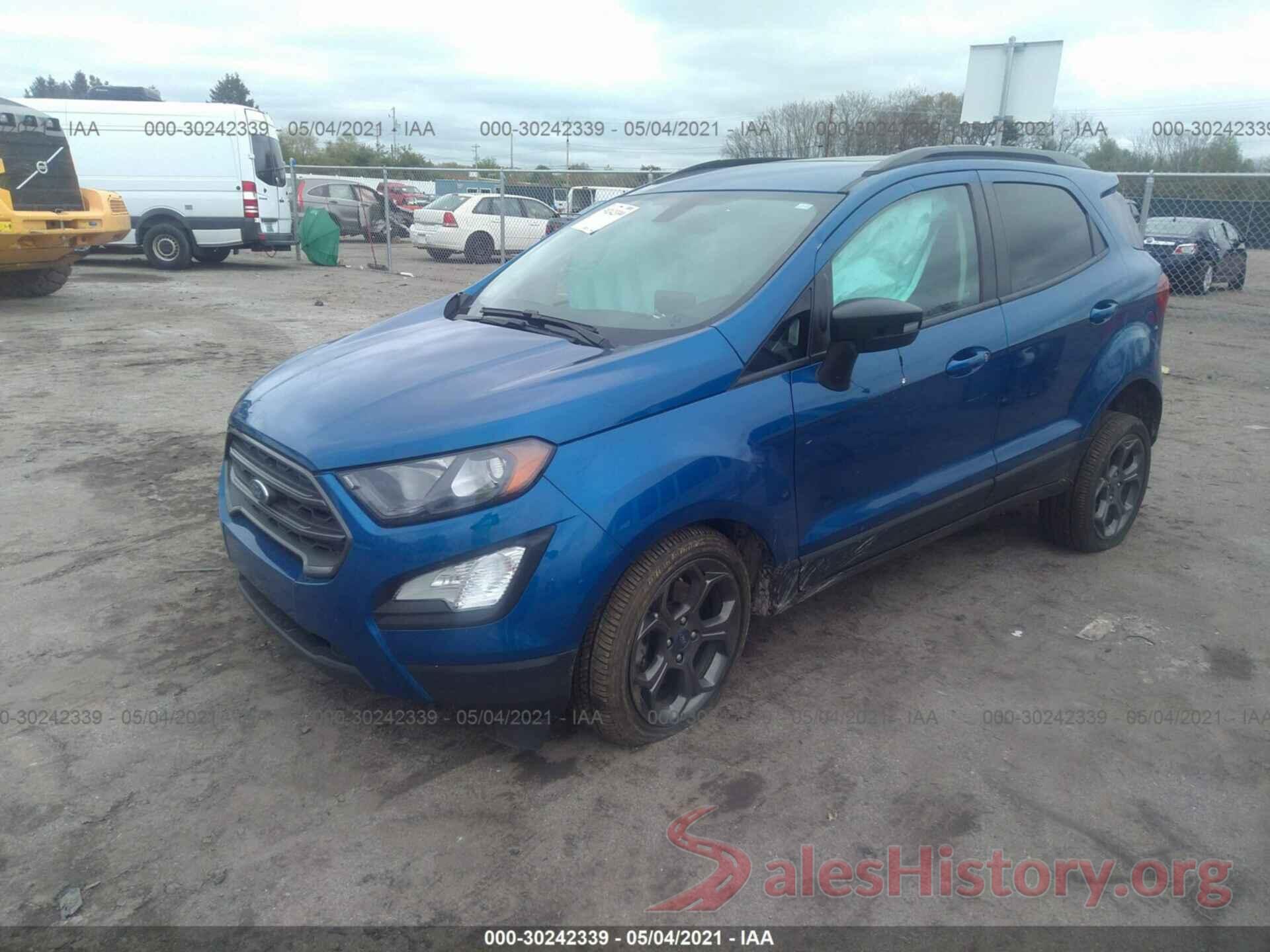 MAJ6P1CL9JC229543 2018 FORD ECOSPORT