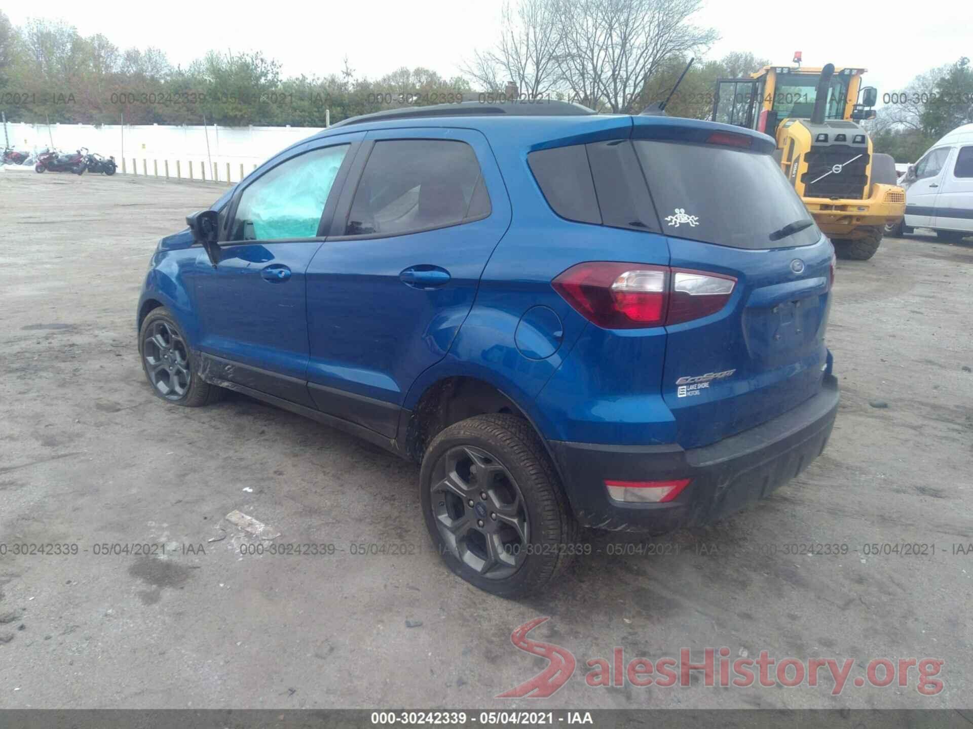 MAJ6P1CL9JC229543 2018 FORD ECOSPORT