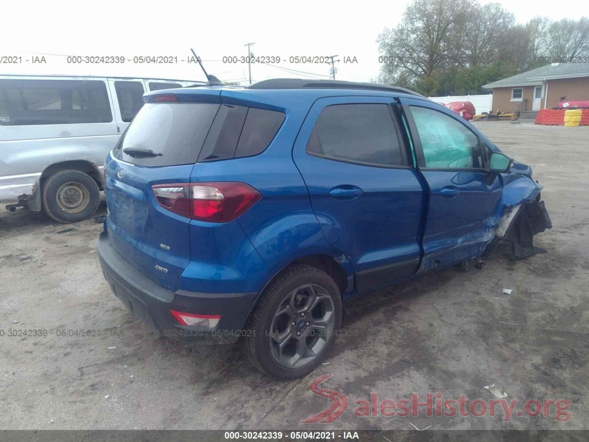 MAJ6P1CL9JC229543 2018 FORD ECOSPORT