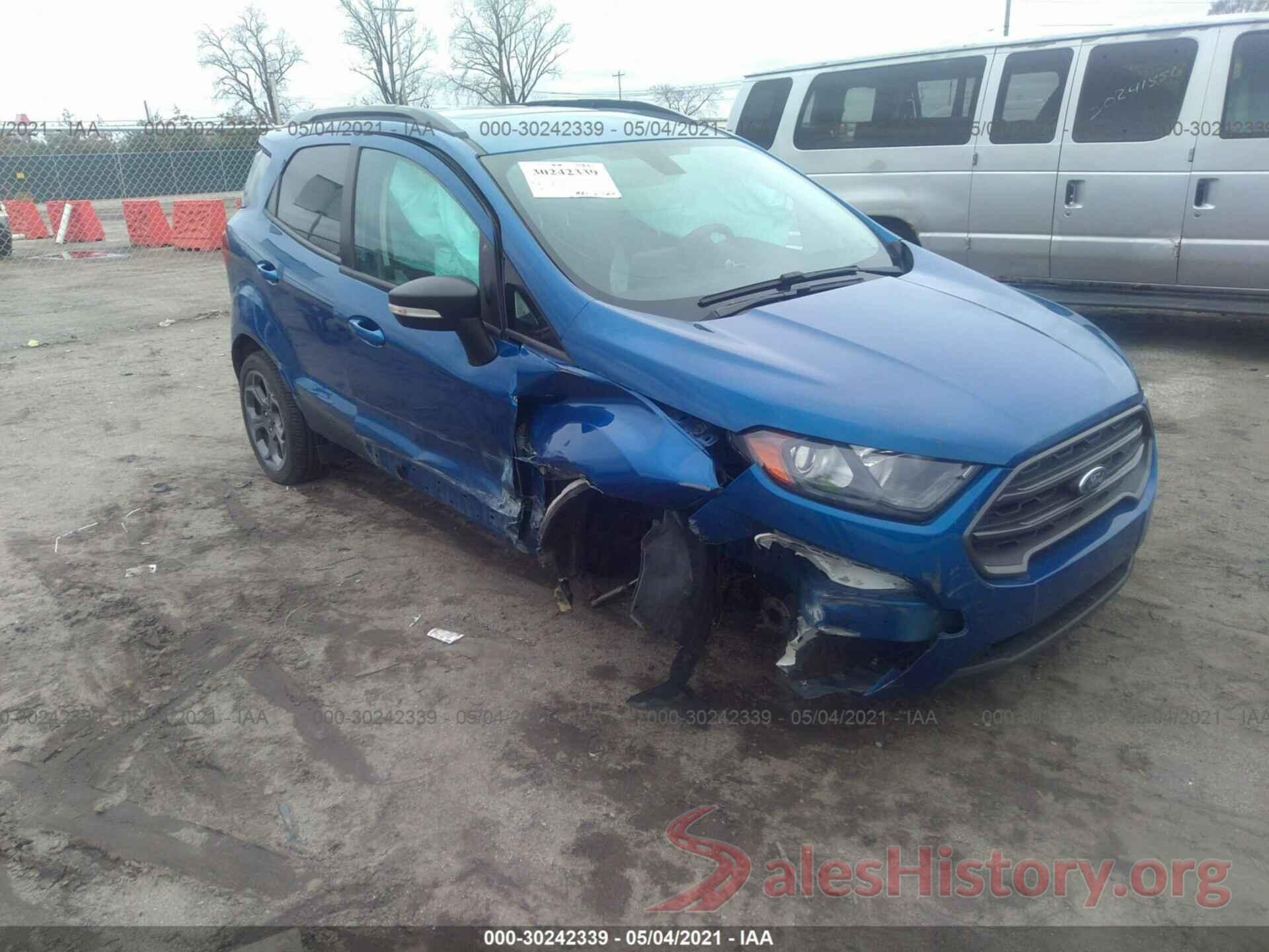 MAJ6P1CL9JC229543 2018 FORD ECOSPORT