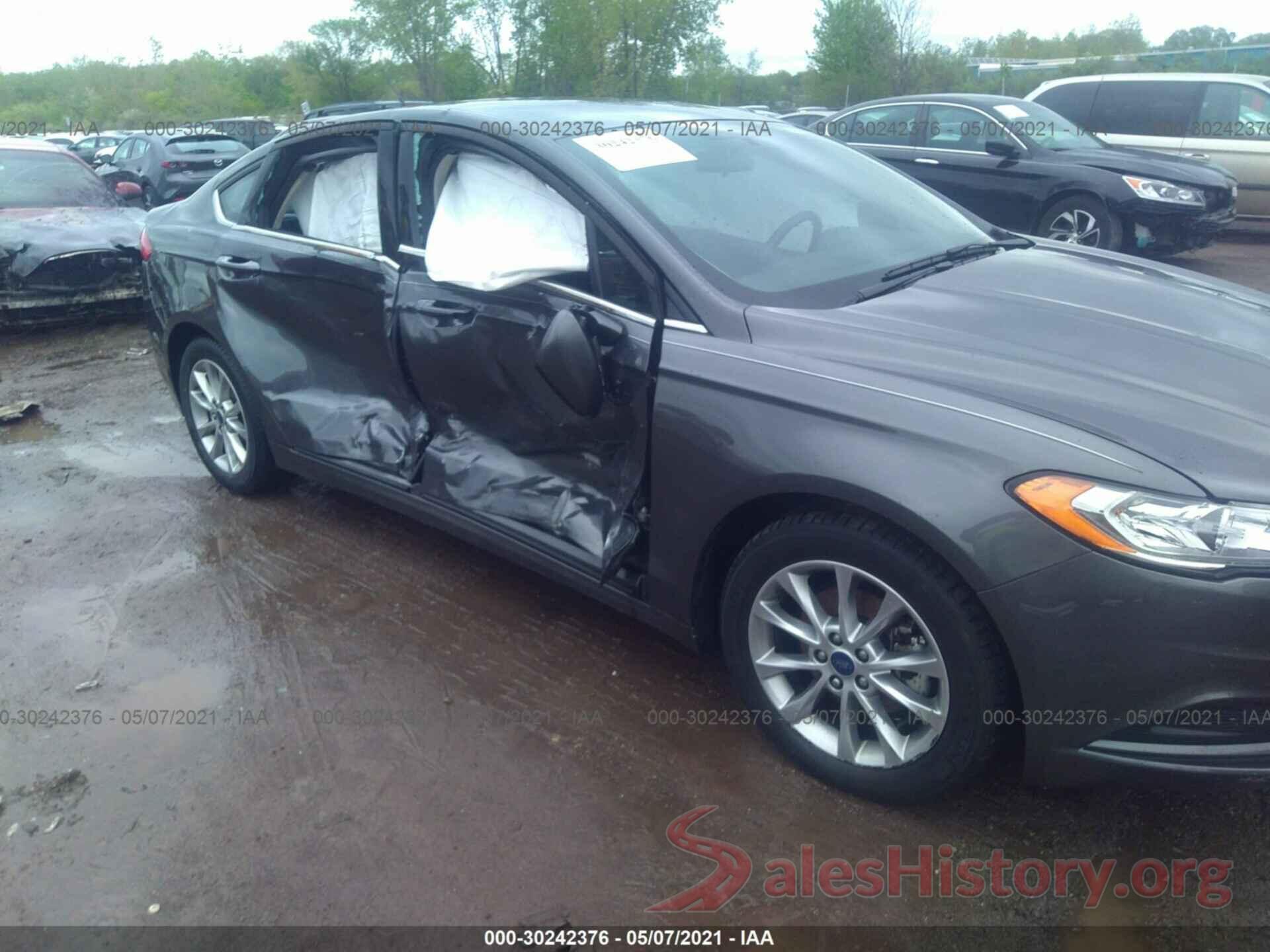 3FA6P0HDXHR298880 2017 FORD FUSION