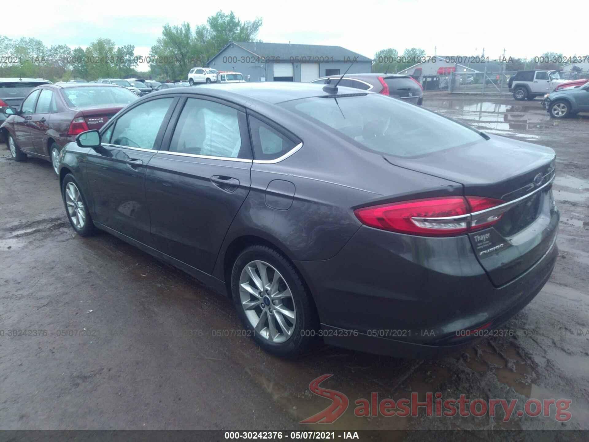 3FA6P0HDXHR298880 2017 FORD FUSION