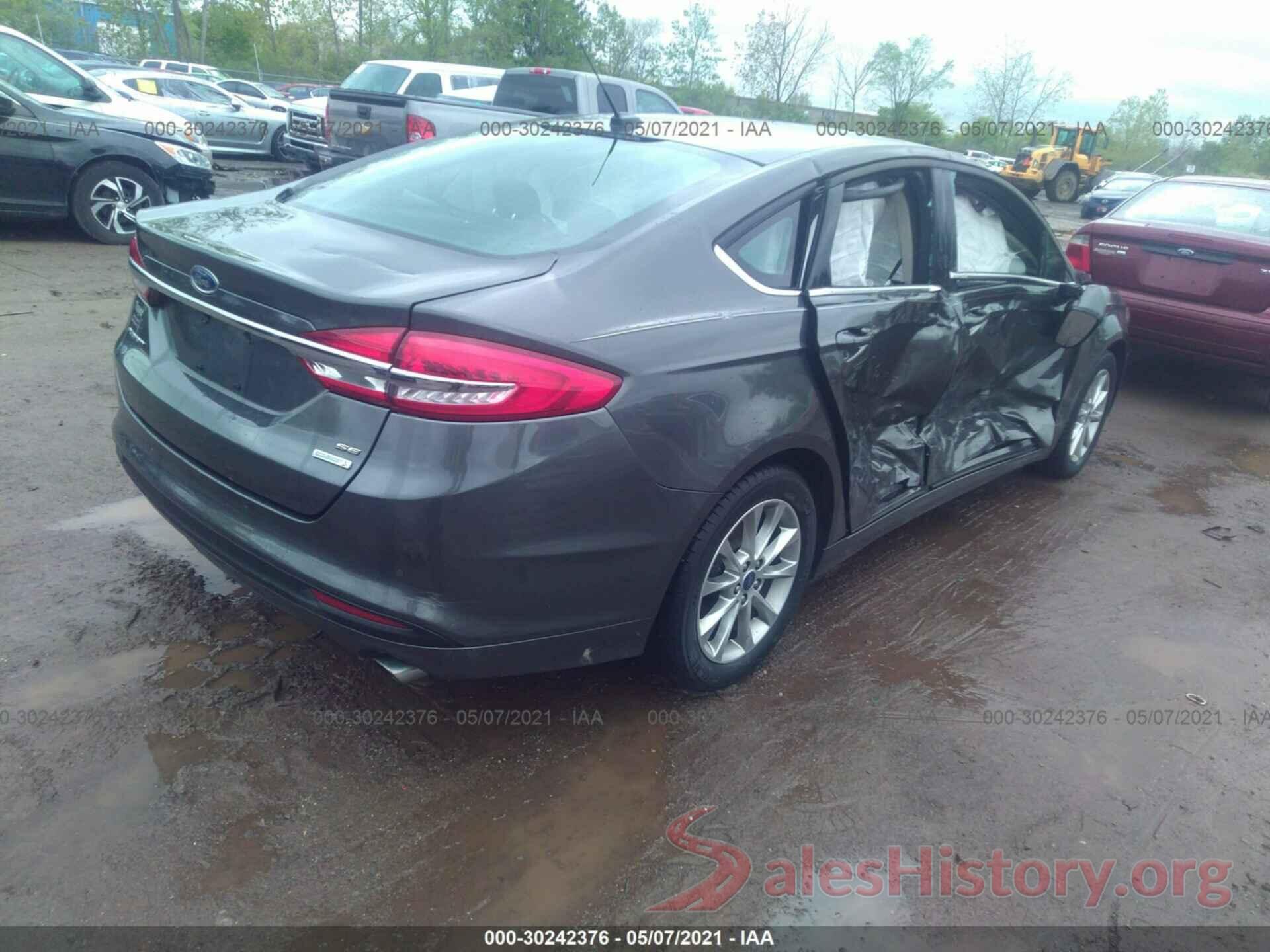 3FA6P0HDXHR298880 2017 FORD FUSION