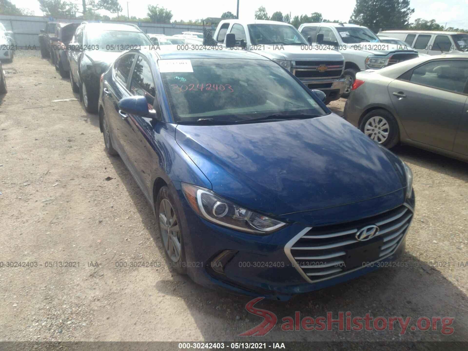 5NPD84LF5JH329766 2018 HYUNDAI ELANTRA