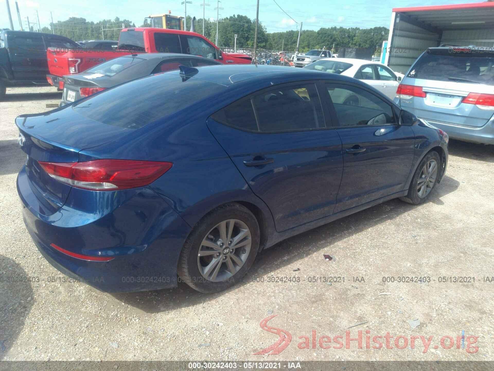 5NPD84LF5JH329766 2018 HYUNDAI ELANTRA