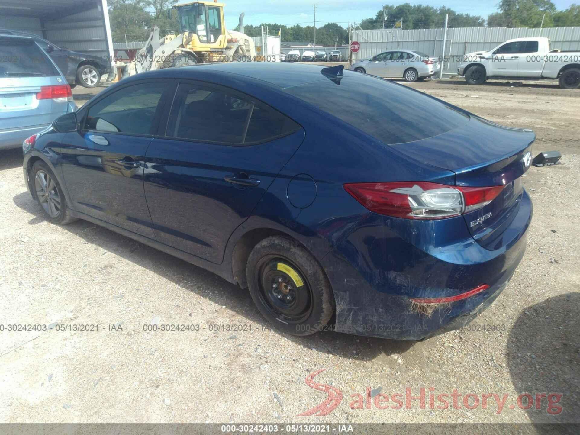 5NPD84LF5JH329766 2018 HYUNDAI ELANTRA