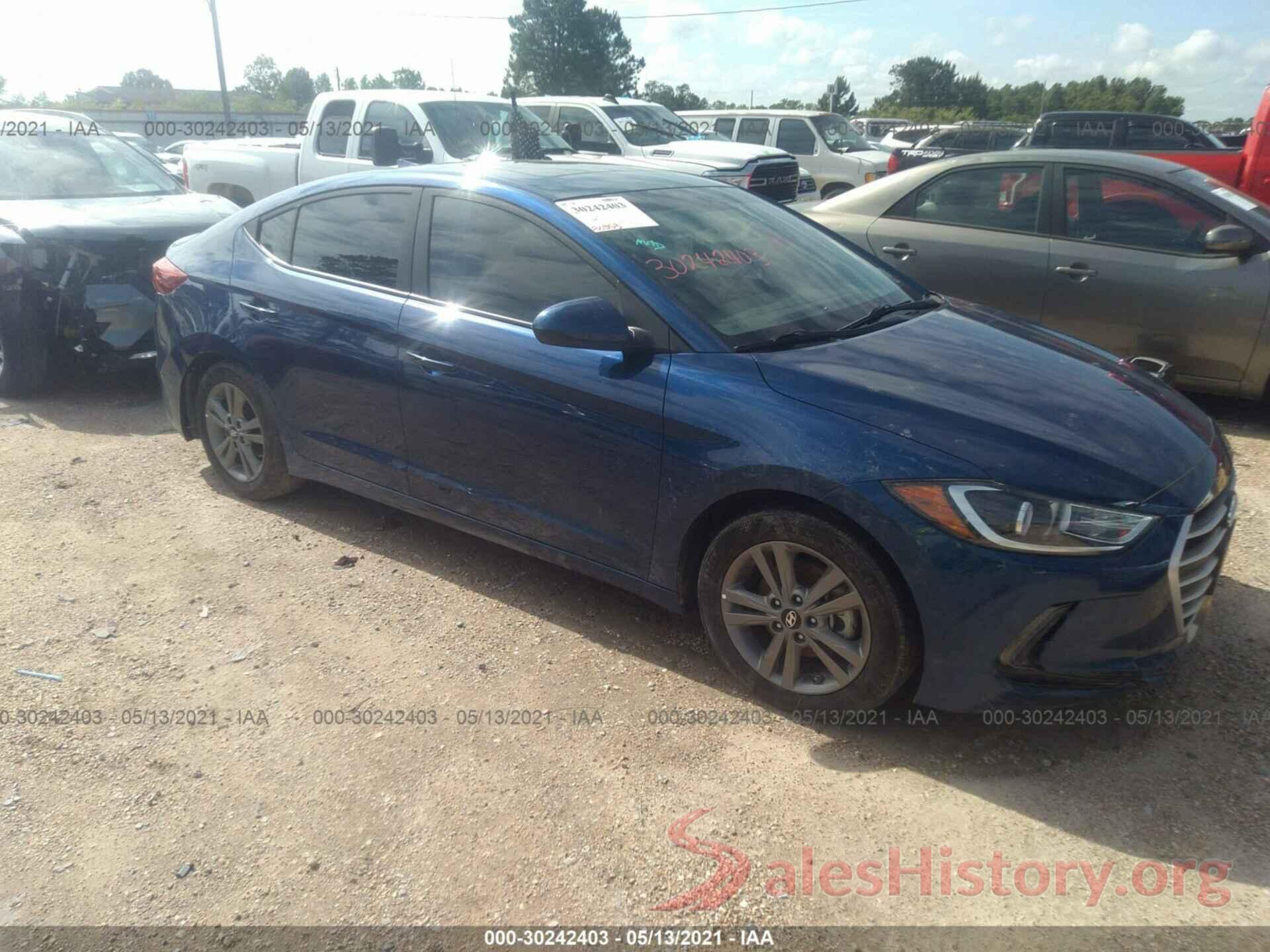 5NPD84LF5JH329766 2018 HYUNDAI ELANTRA