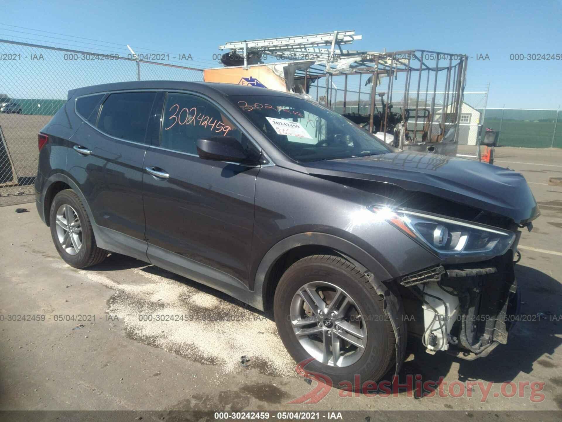 5XYZTDLB7HG452794 2017 HYUNDAI SANTA FE SPORT