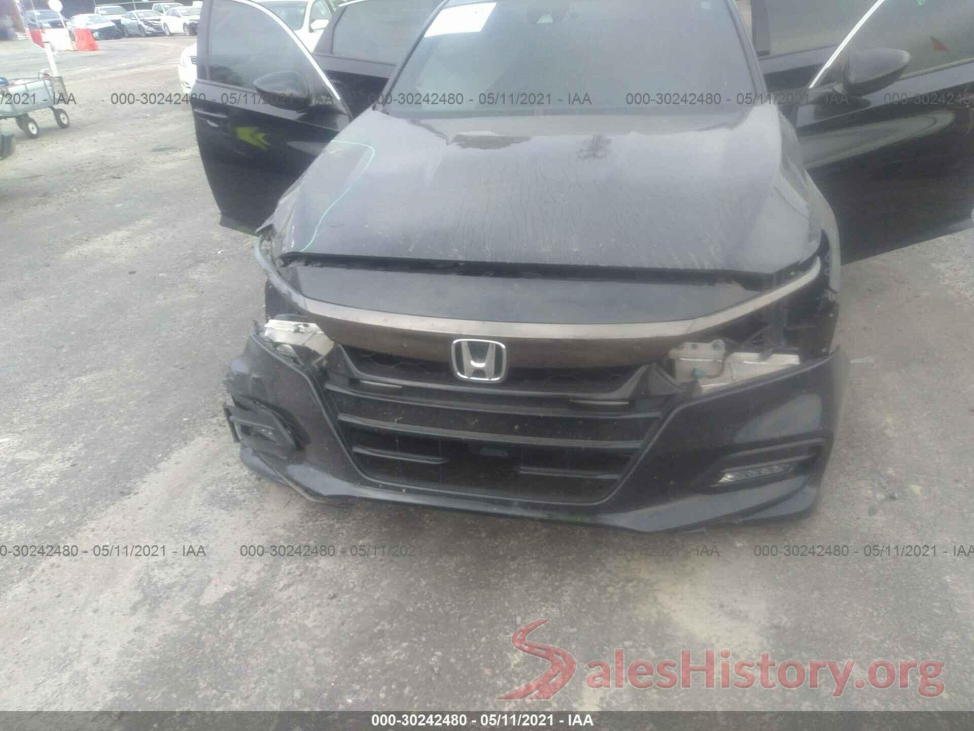 1HGCV1F30JA068186 2018 HONDA ACCORD SEDAN