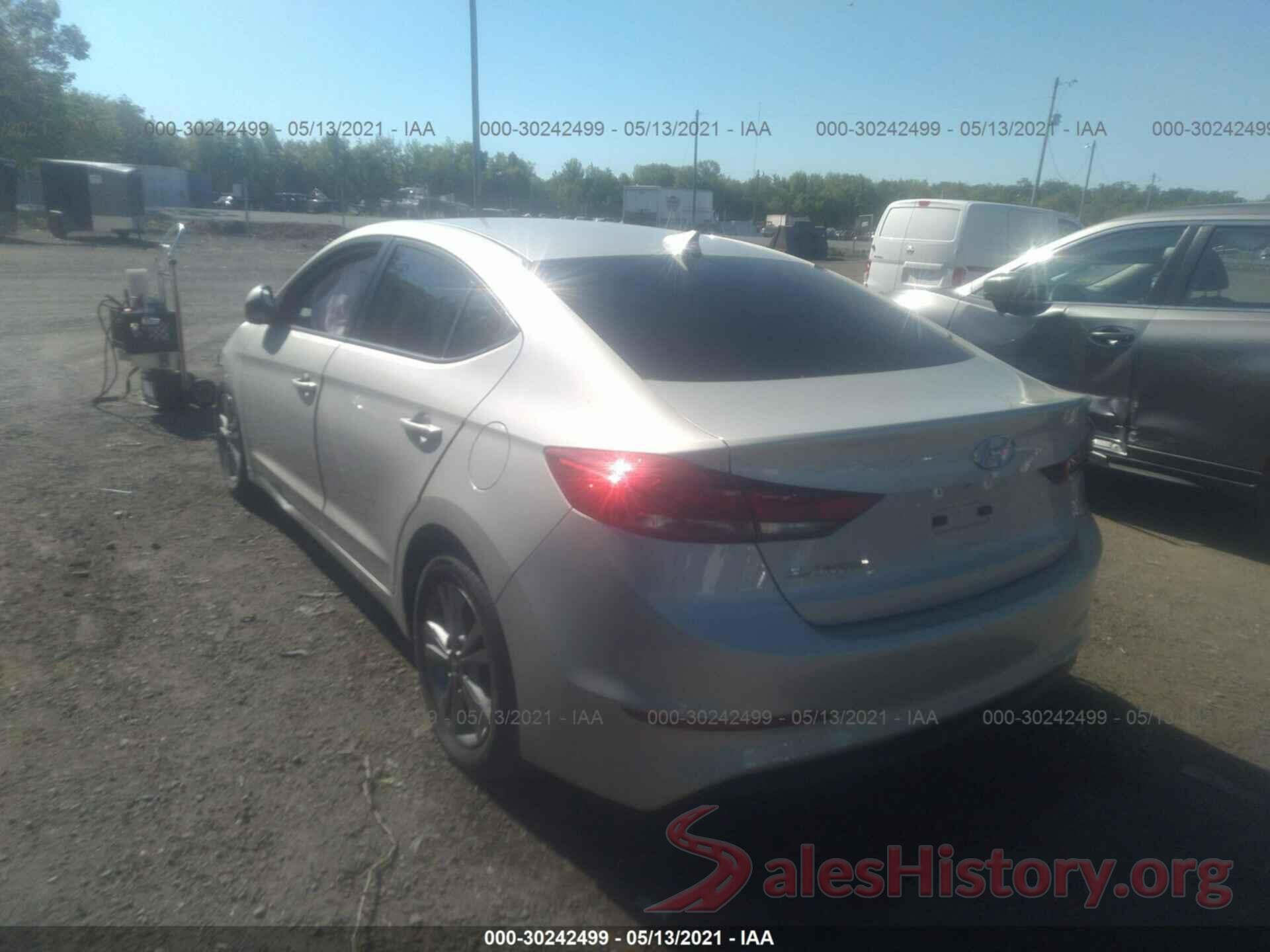 5NPD84LF8JH259504 2018 HYUNDAI ELANTRA