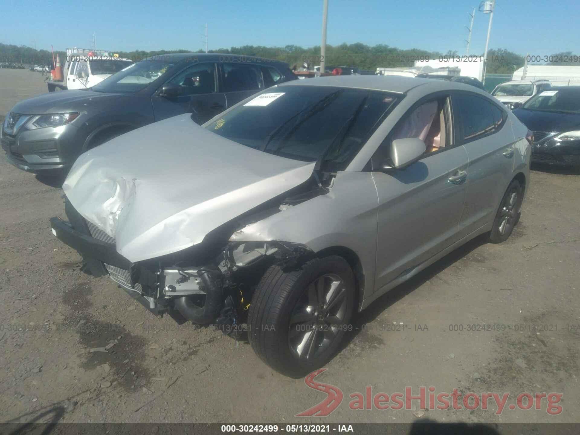 5NPD84LF8JH259504 2018 HYUNDAI ELANTRA