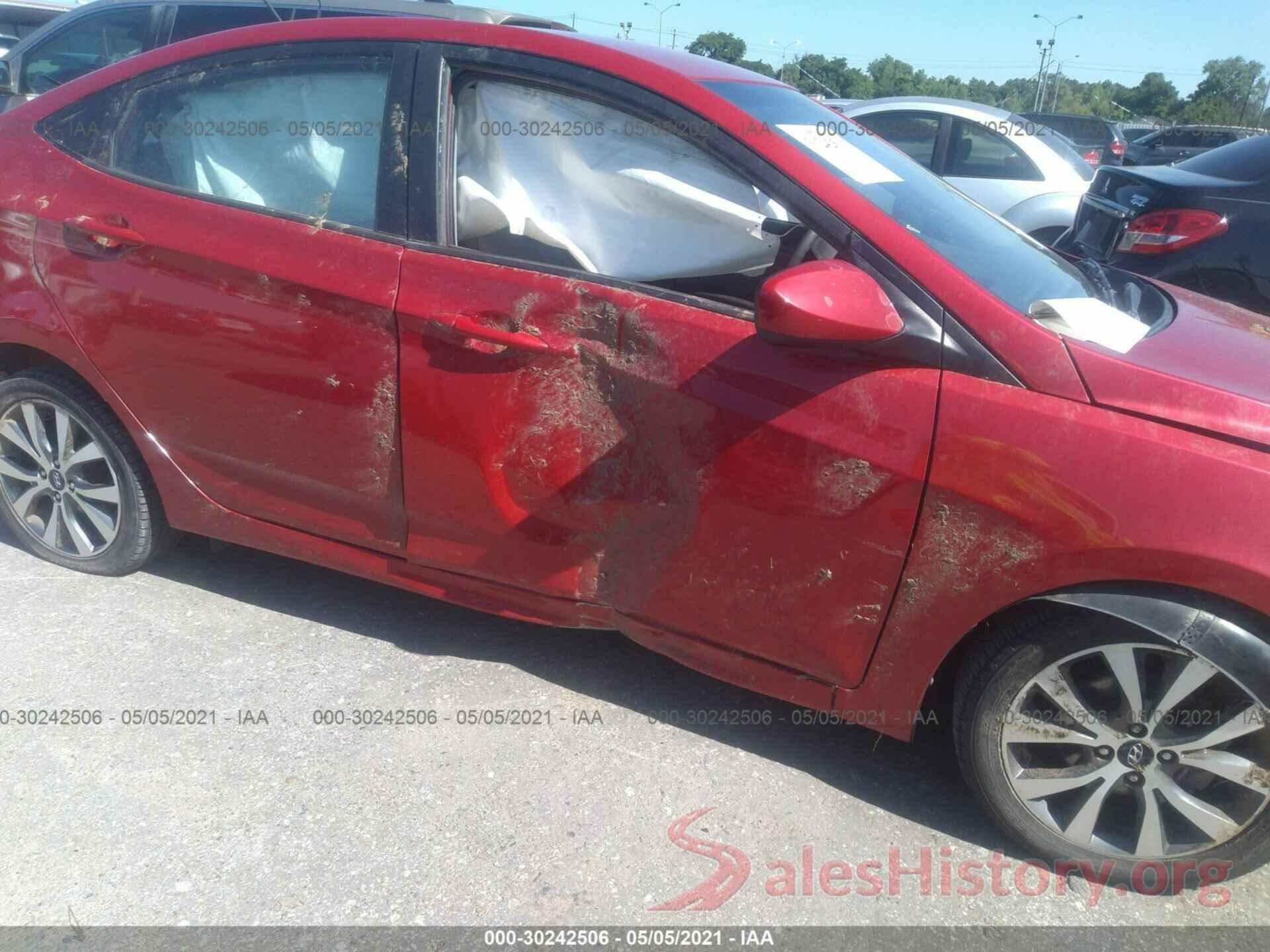 KMHCT4AE6HU346673 2017 HYUNDAI ACCENT