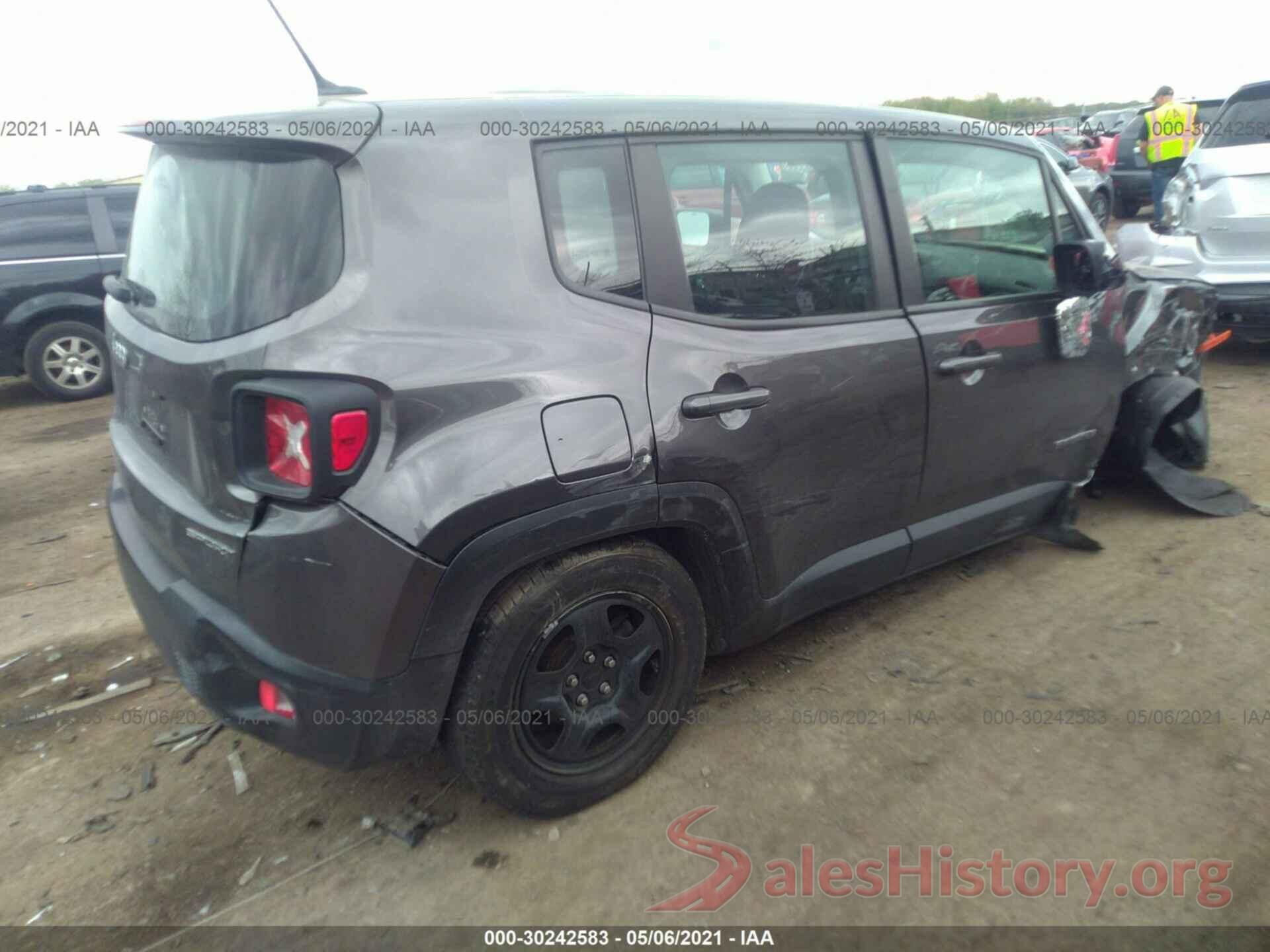 ZACCJAAB9HPF86817 2017 JEEP RENEGADE