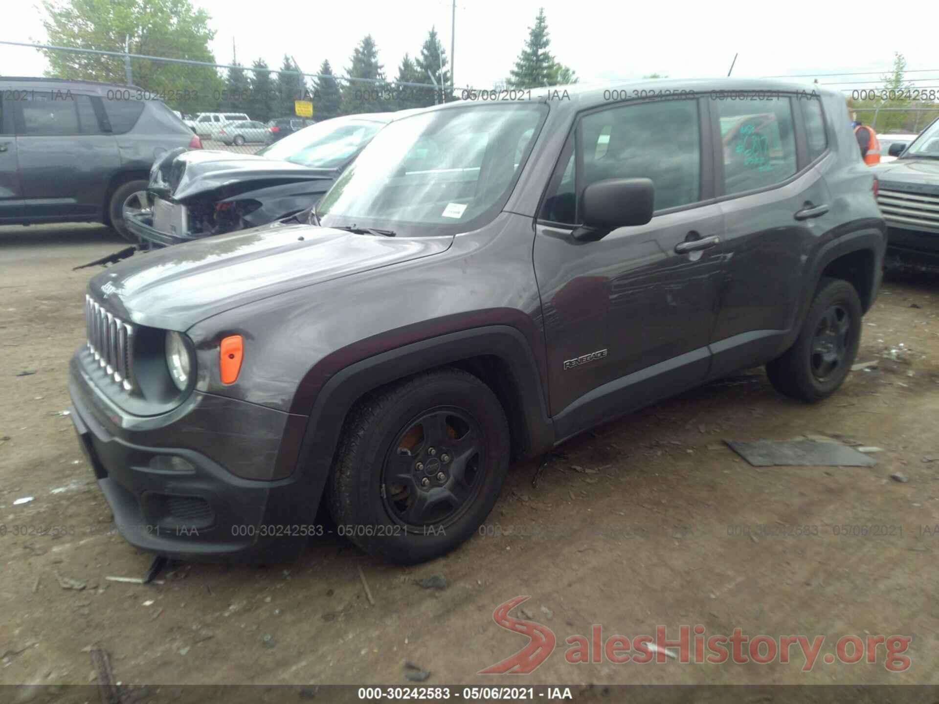 ZACCJAAB9HPF86817 2017 JEEP RENEGADE