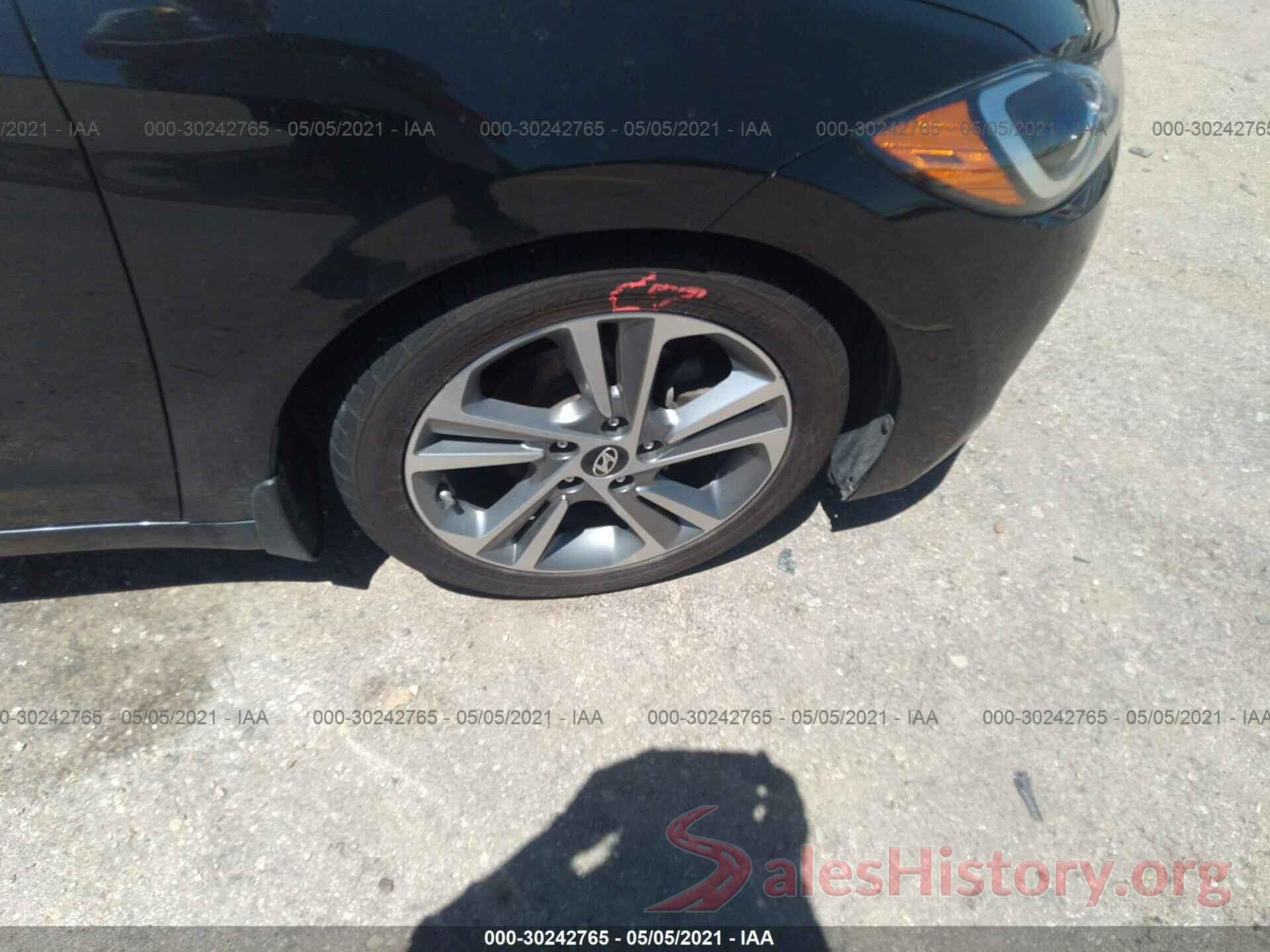 KMHD84LF6HU185978 2017 HYUNDAI ELANTRA