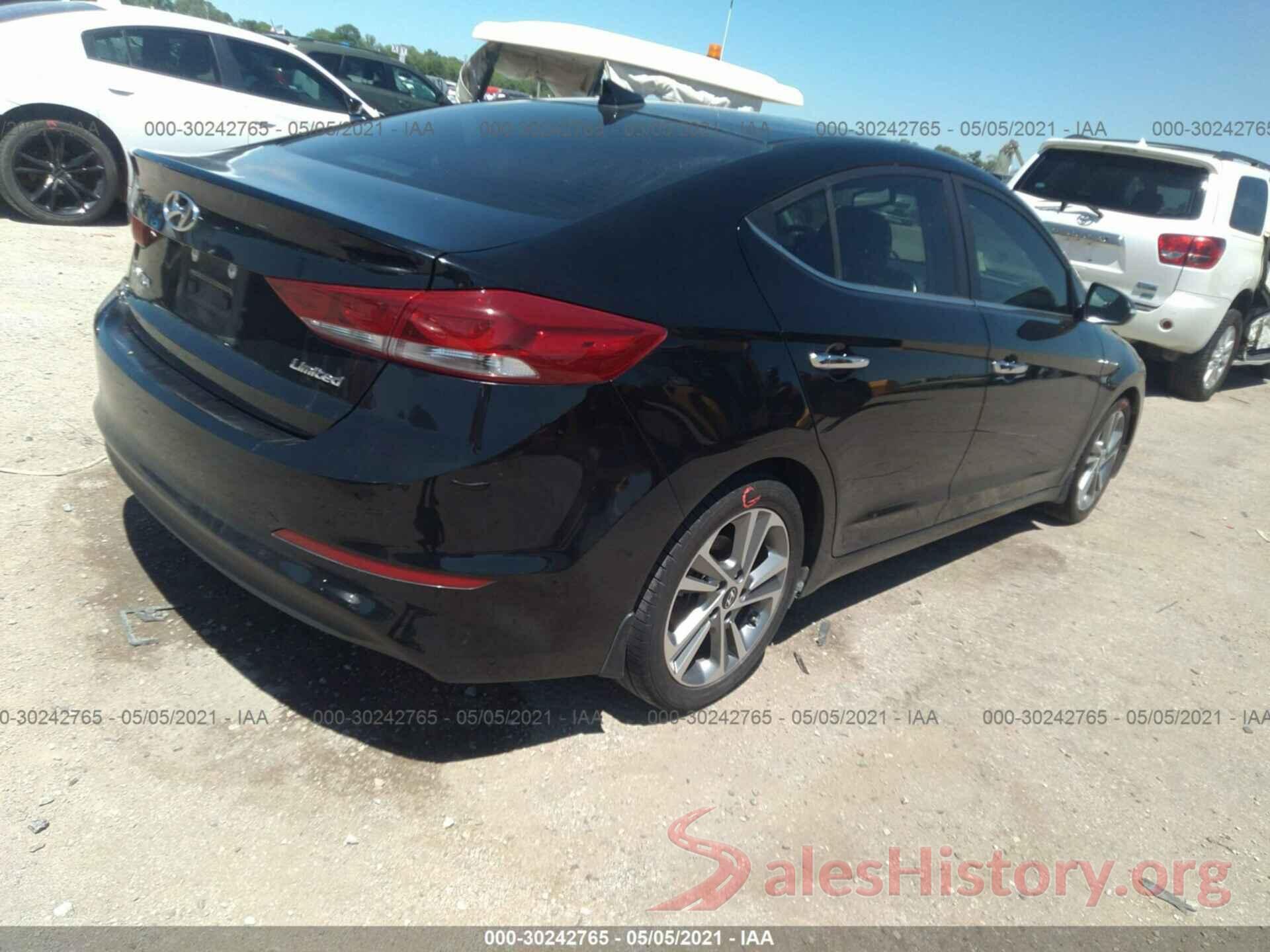 KMHD84LF6HU185978 2017 HYUNDAI ELANTRA