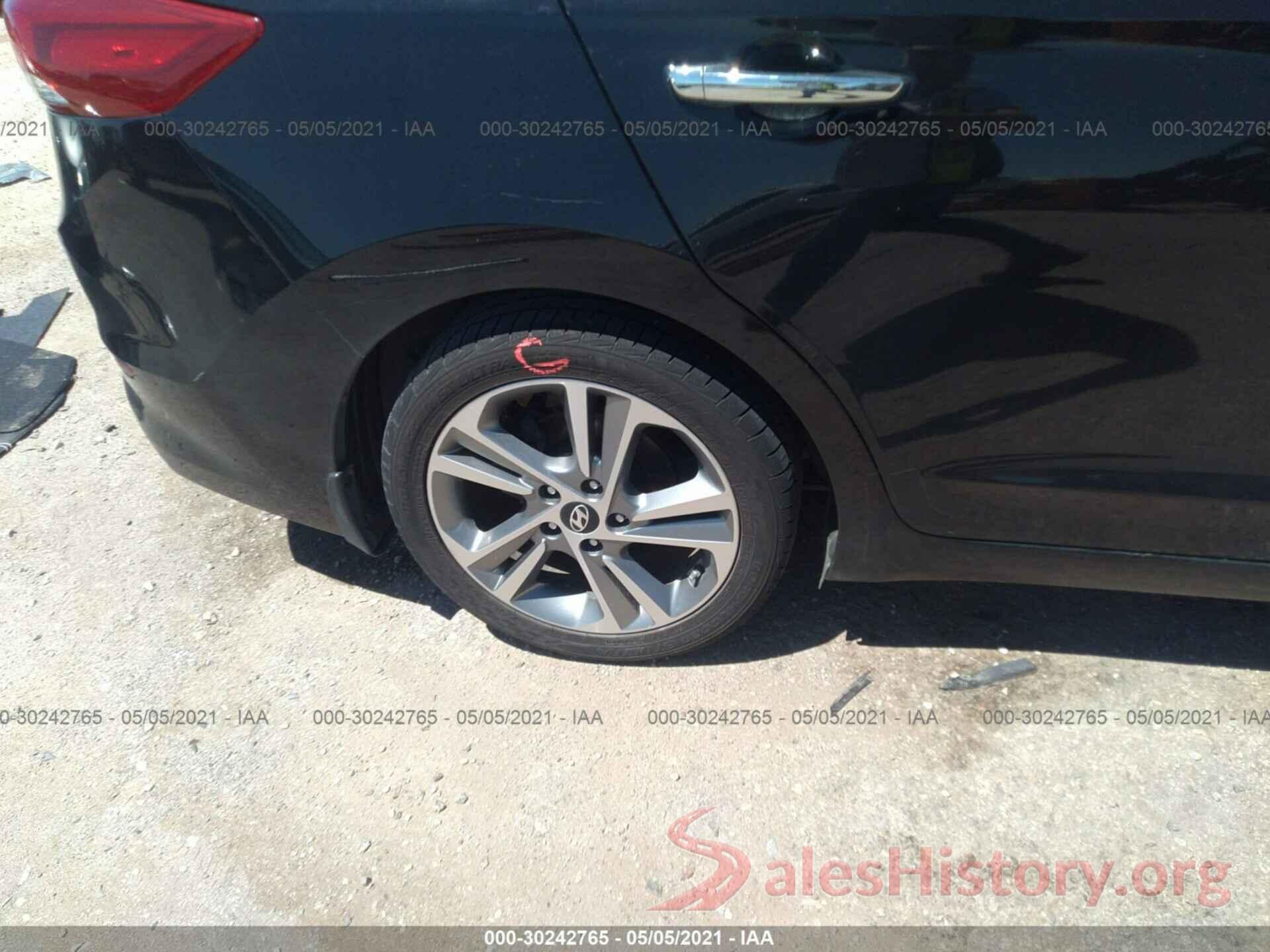 KMHD84LF6HU185978 2017 HYUNDAI ELANTRA