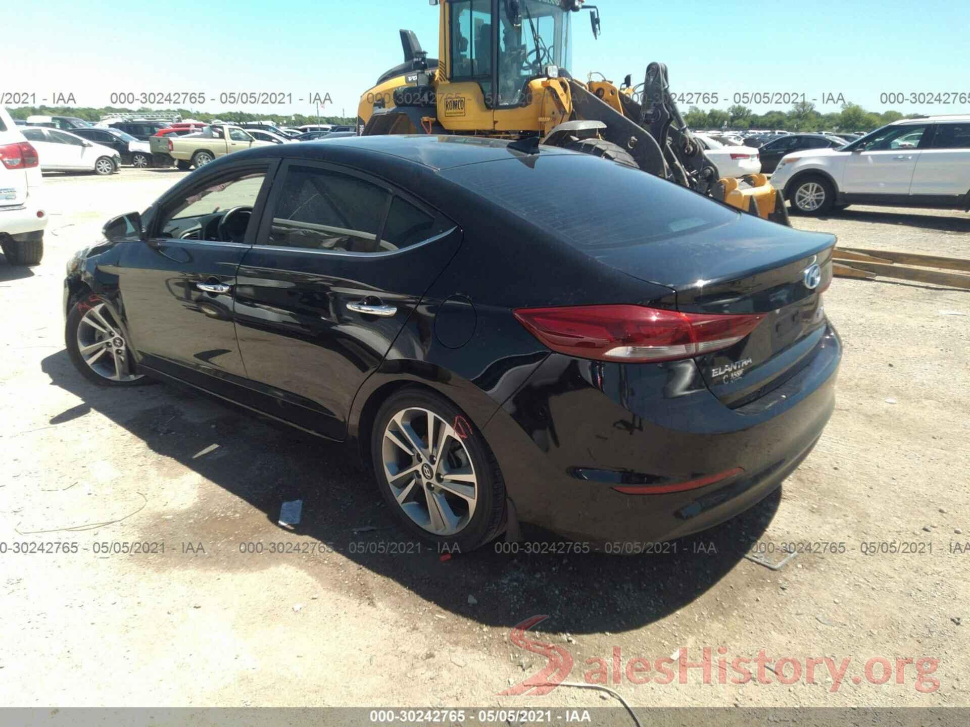 KMHD84LF6HU185978 2017 HYUNDAI ELANTRA