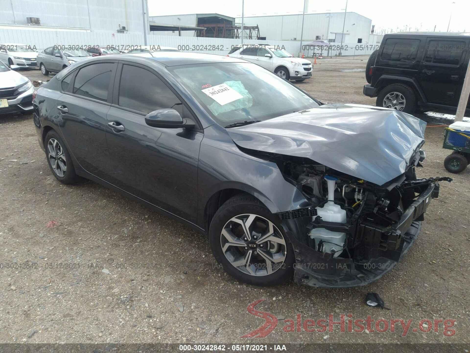 3KPF24AD5LE233803 2020 KIA FORTE