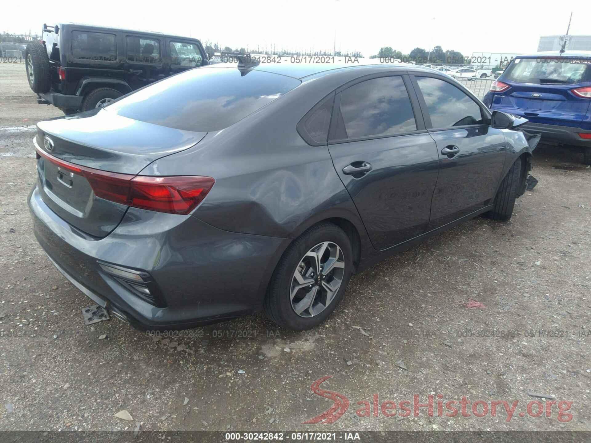 3KPF24AD5LE233803 2020 KIA FORTE