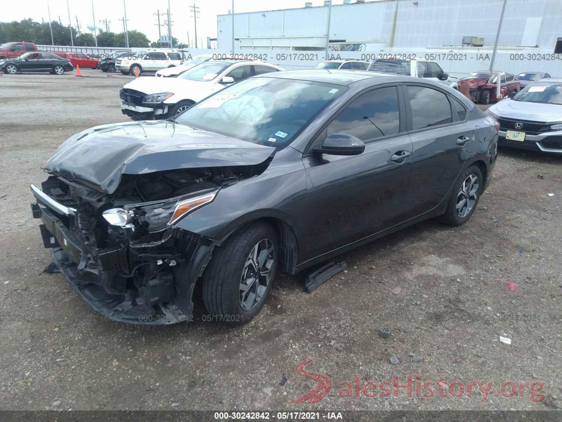 3KPF24AD5LE233803 2020 KIA FORTE