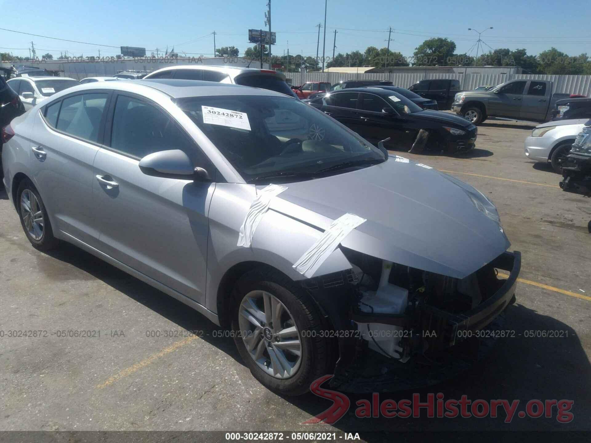 KMHD84LF2LU100532 2020 HYUNDAI ELANTRA