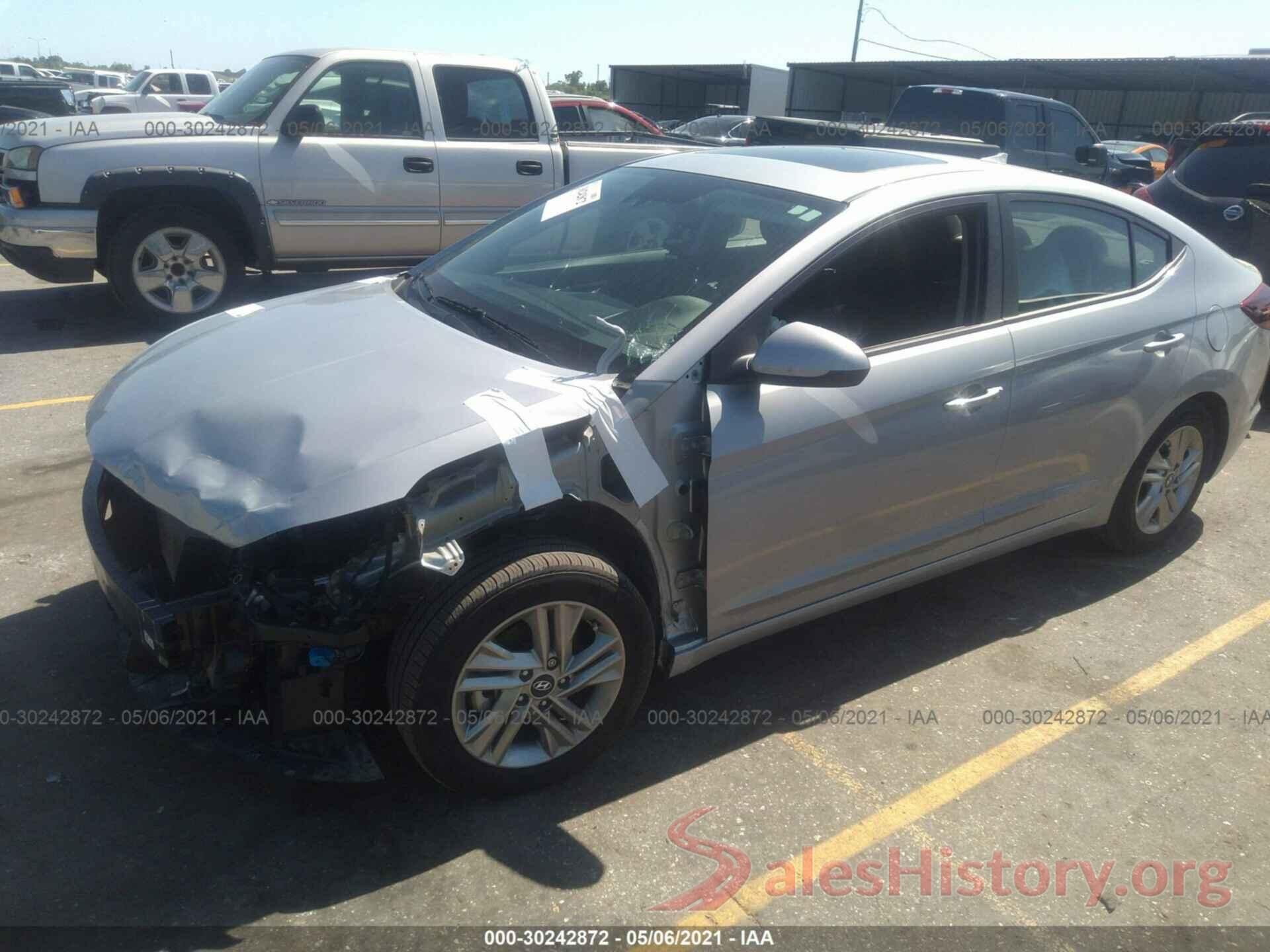 KMHD84LF2LU100532 2020 HYUNDAI ELANTRA