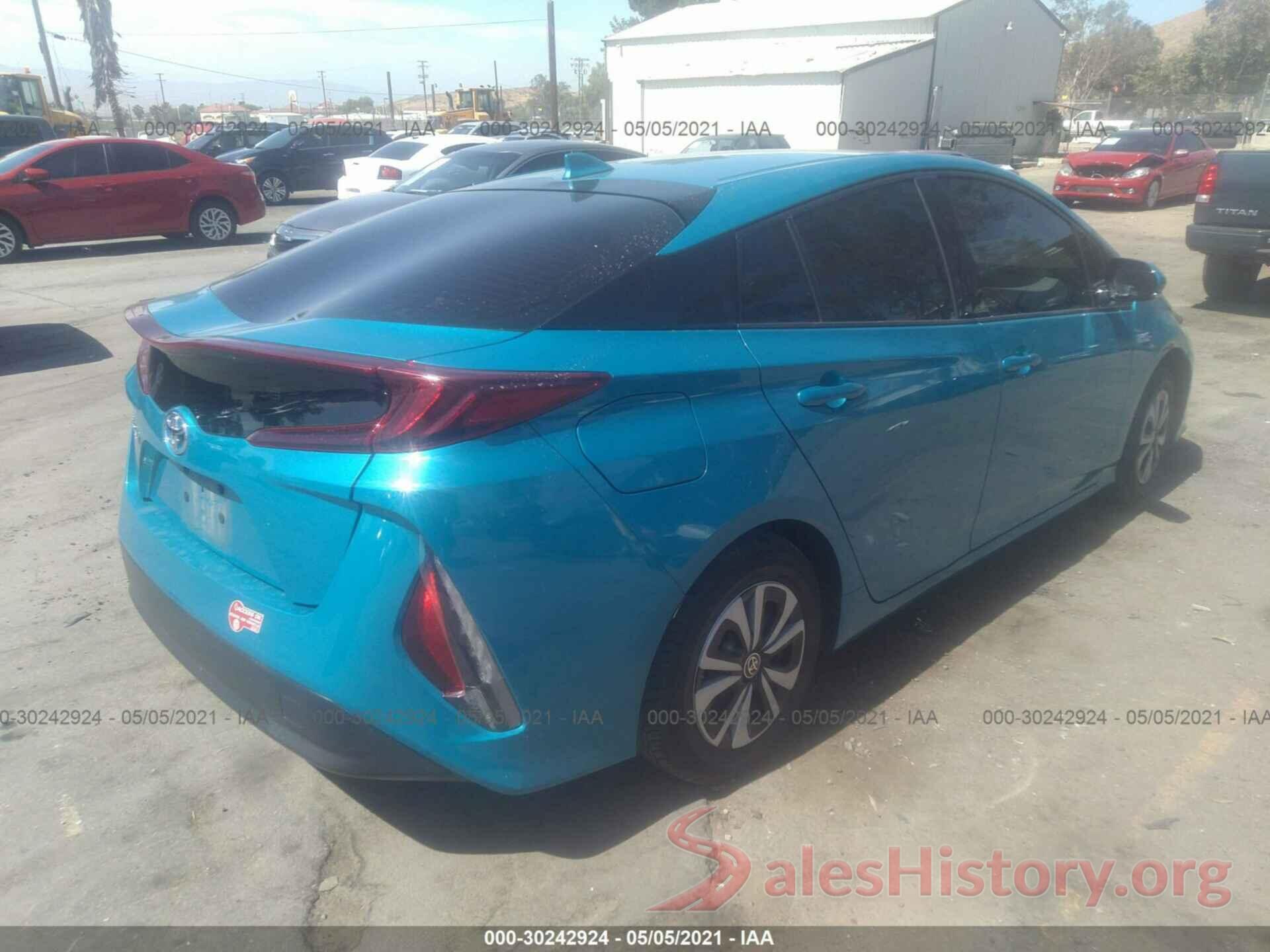 JTDKARFP4H3041269 2017 TOYOTA PRIUS PRIME