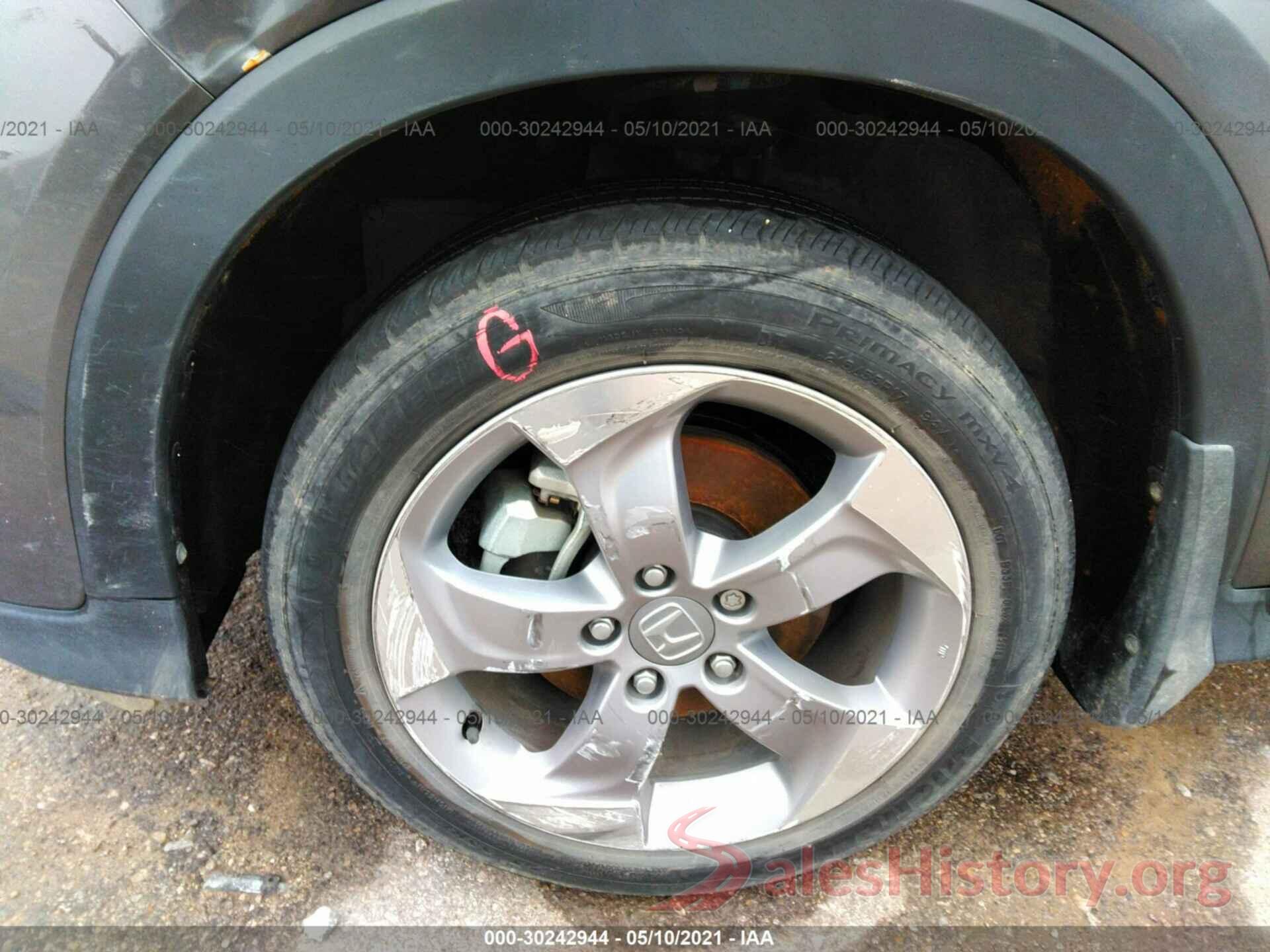 3CZRU5H39KG710076 2019 HONDA HR-V