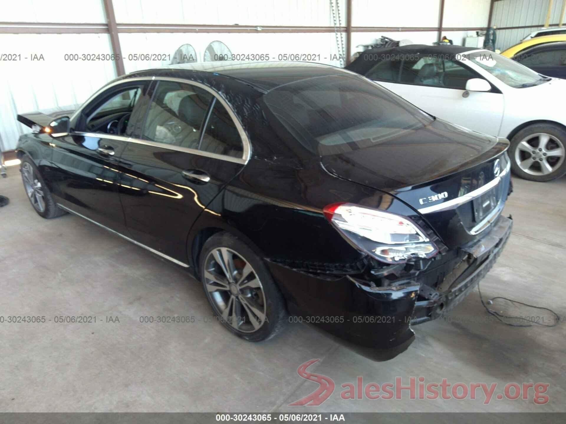 55SWF4JB9GU177141 2016 MERCEDES-BENZ C-CLASS