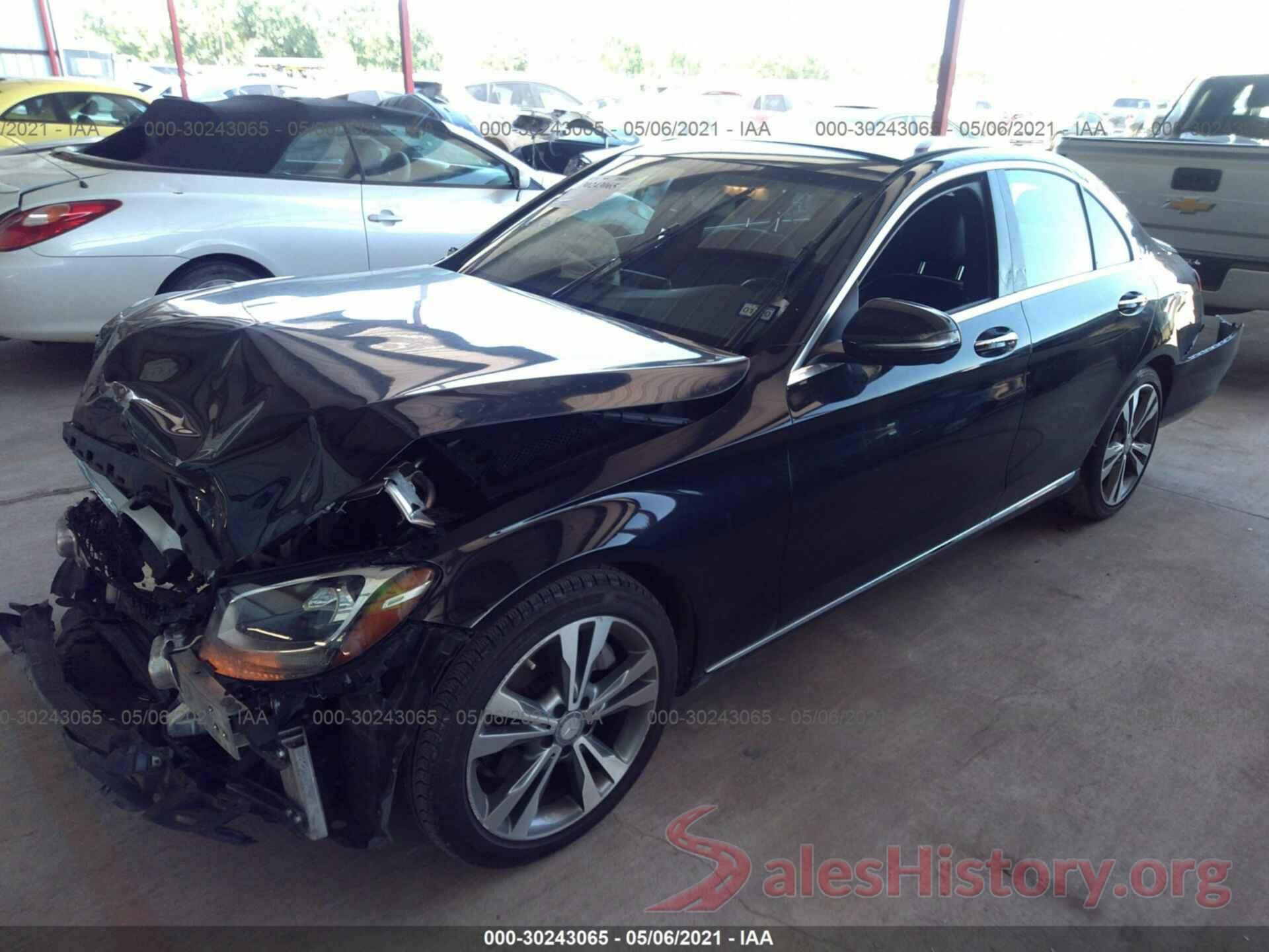 55SWF4JB9GU177141 2016 MERCEDES-BENZ C-CLASS