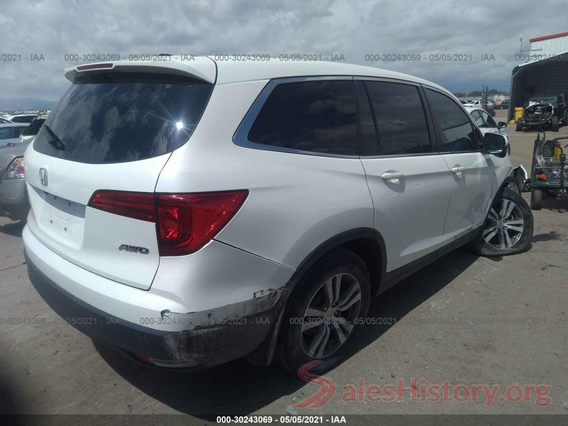 5FNYF6H70JB056934 2018 HONDA PILOT