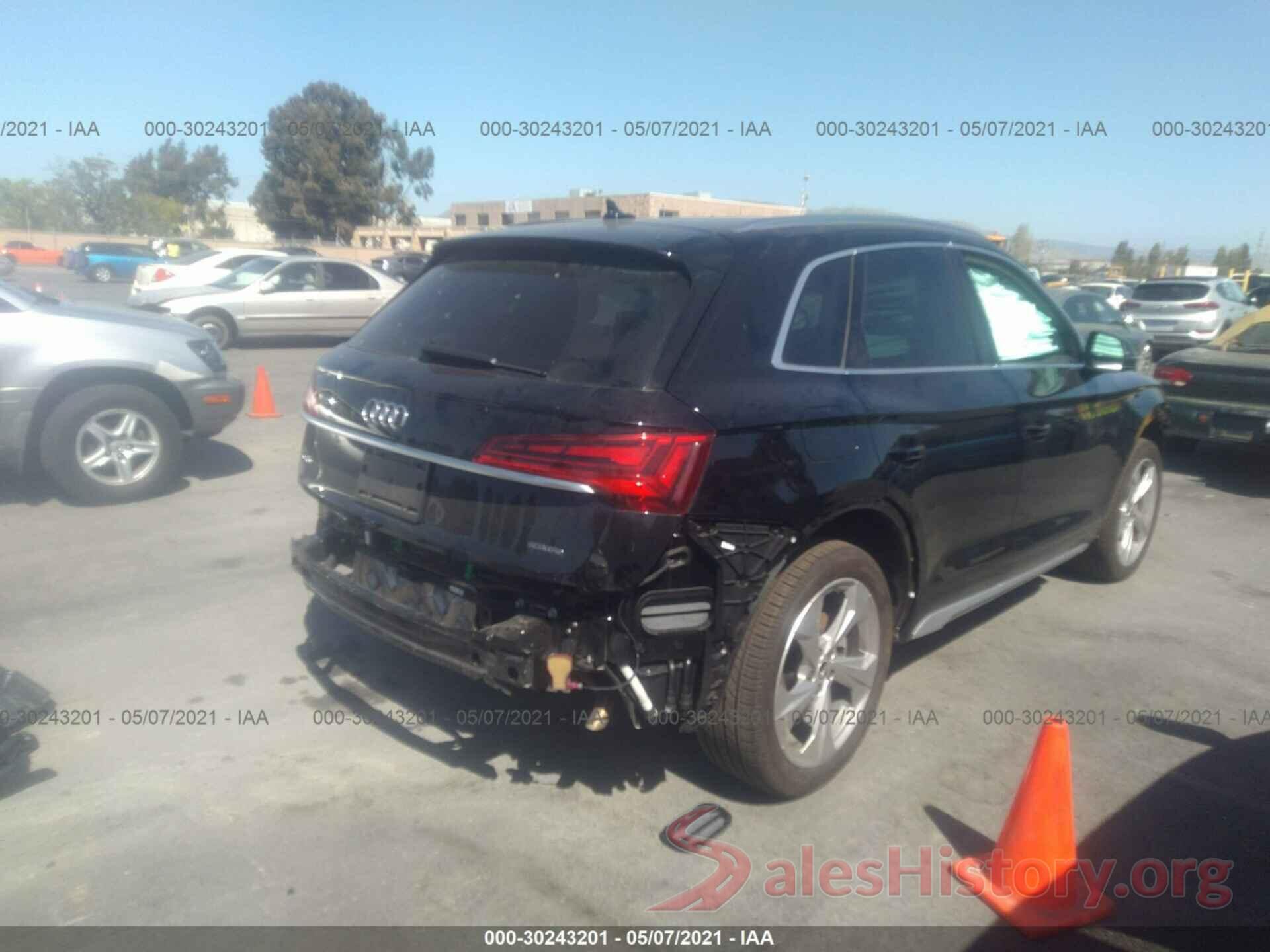 WA1BAAFY5M2022265 2021 AUDI Q5