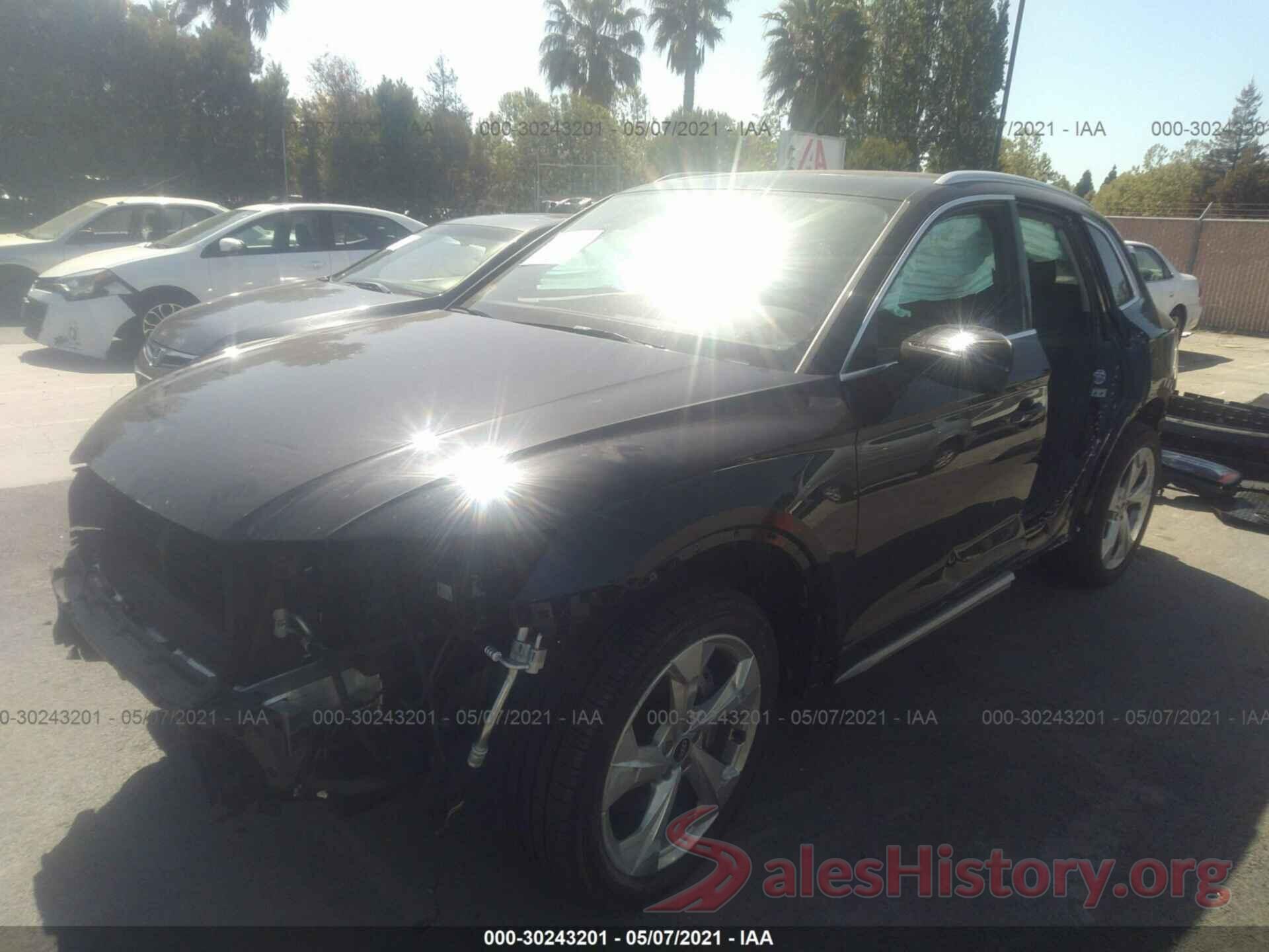 WA1BAAFY5M2022265 2021 AUDI Q5