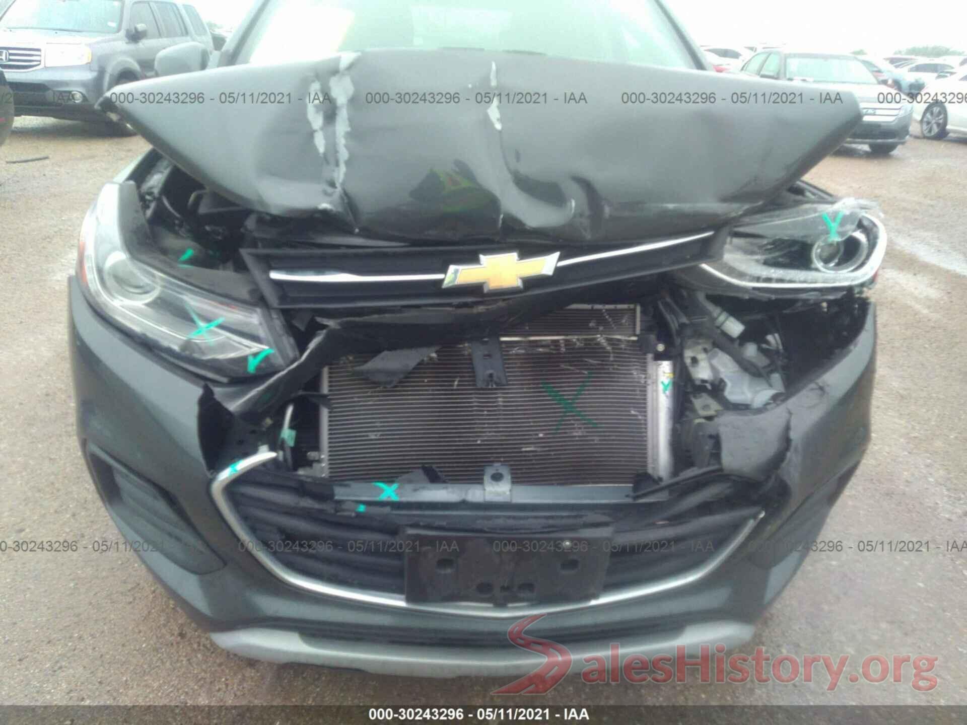 3GNCJLSB0KL405427 2019 CHEVROLET TRAX