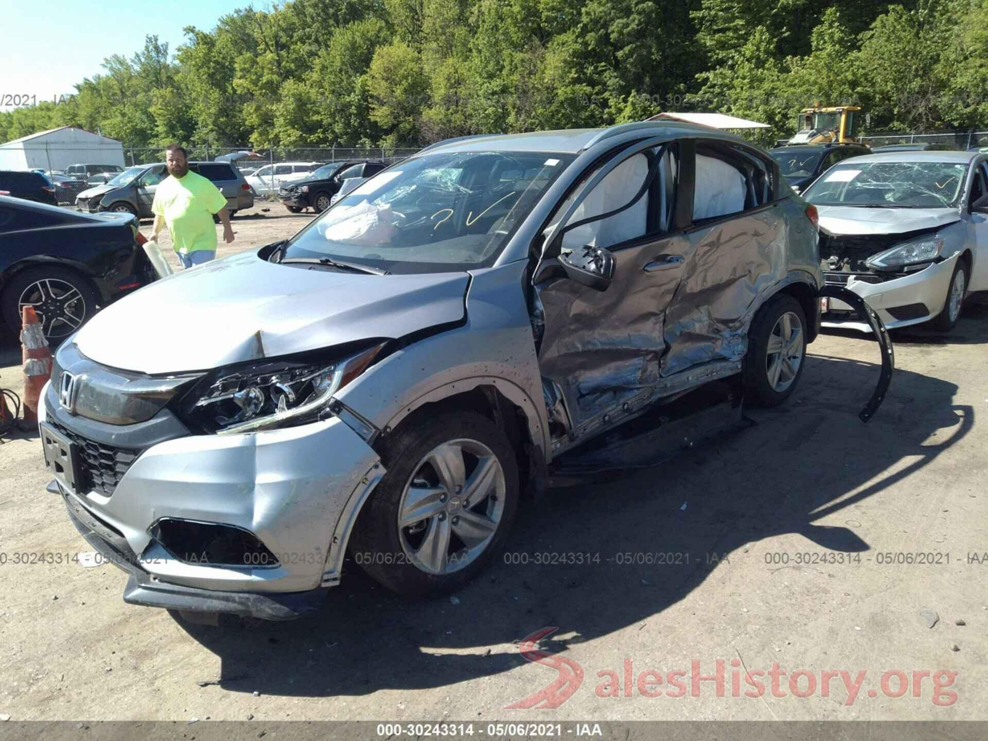 3CZRU6H1XKG719504 2019 HONDA HR-V