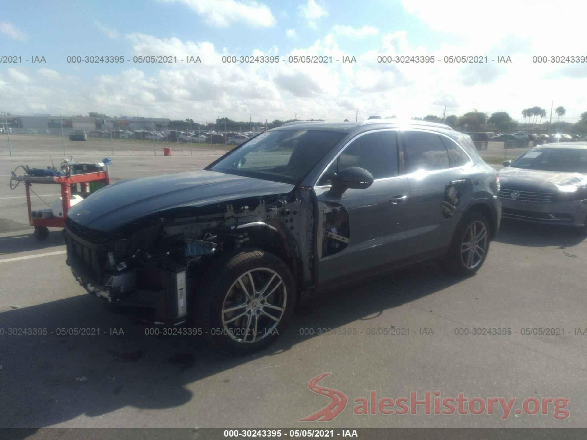 WP1AB2AY8KDA60763 2019 PORSCHE CAYENNE