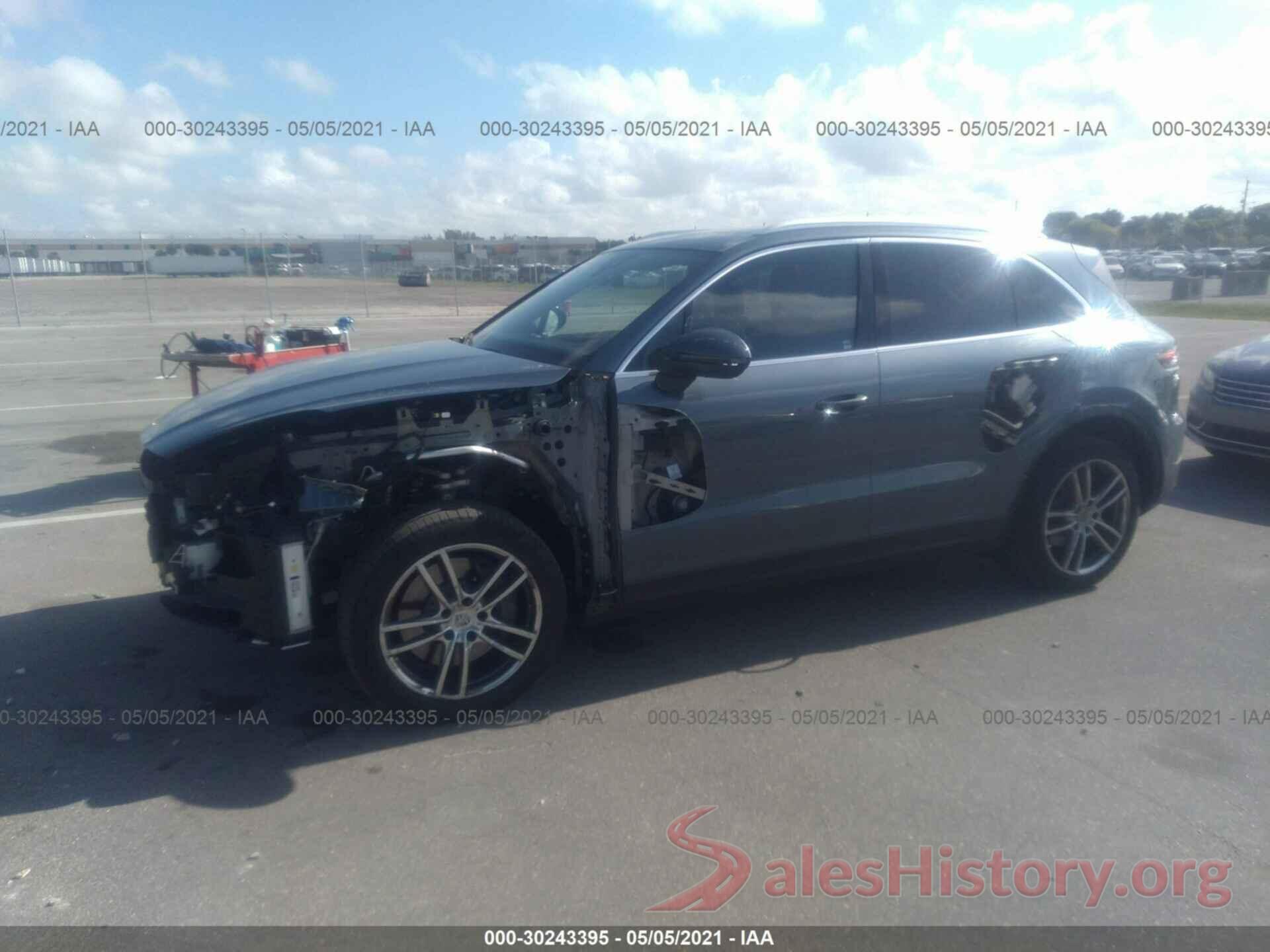 WP1AB2AY8KDA60763 2019 PORSCHE CAYENNE