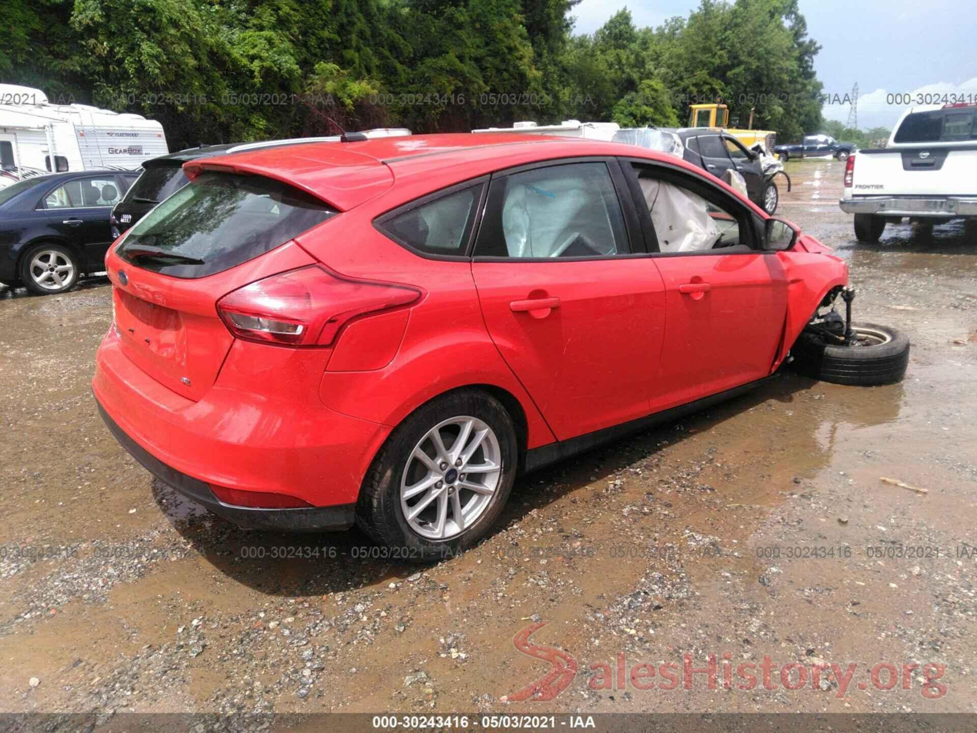 1FADP3K25HL231330 2017 FORD FOCUS